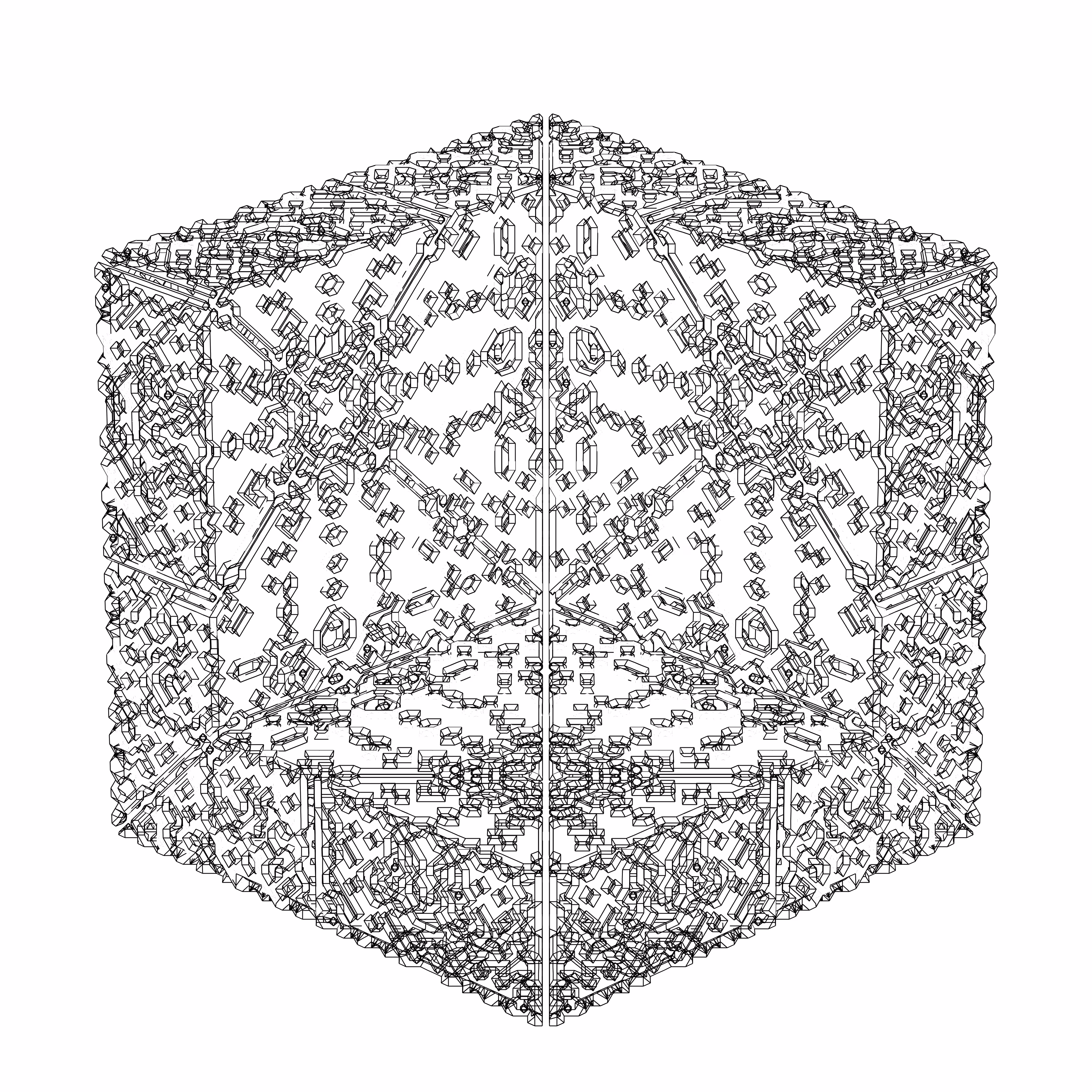 LL21 Alien Art Cube #542