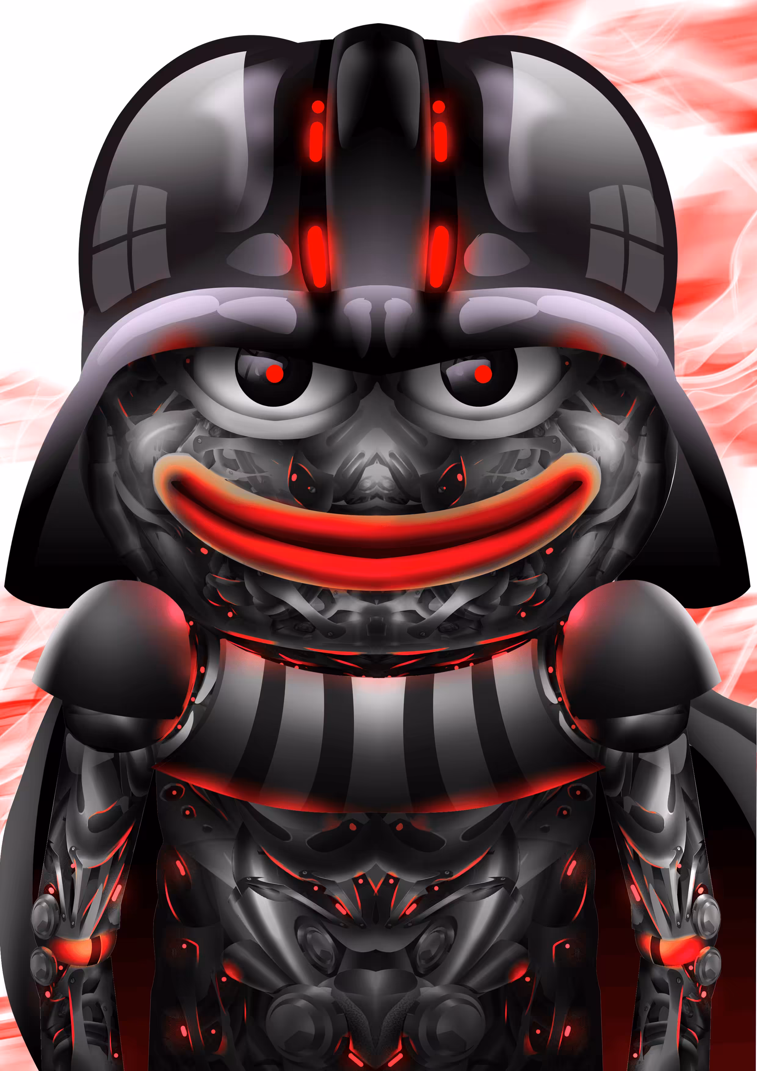 CYBORG DARK PEPE #070