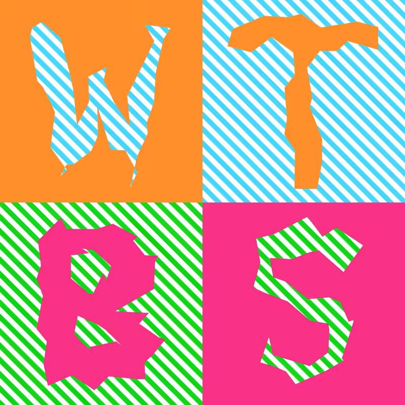 Waiting To Be Signed Logo with Wobbles #310