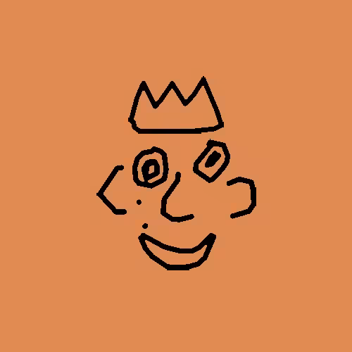 Basquiat Doodles: Basquiat #203