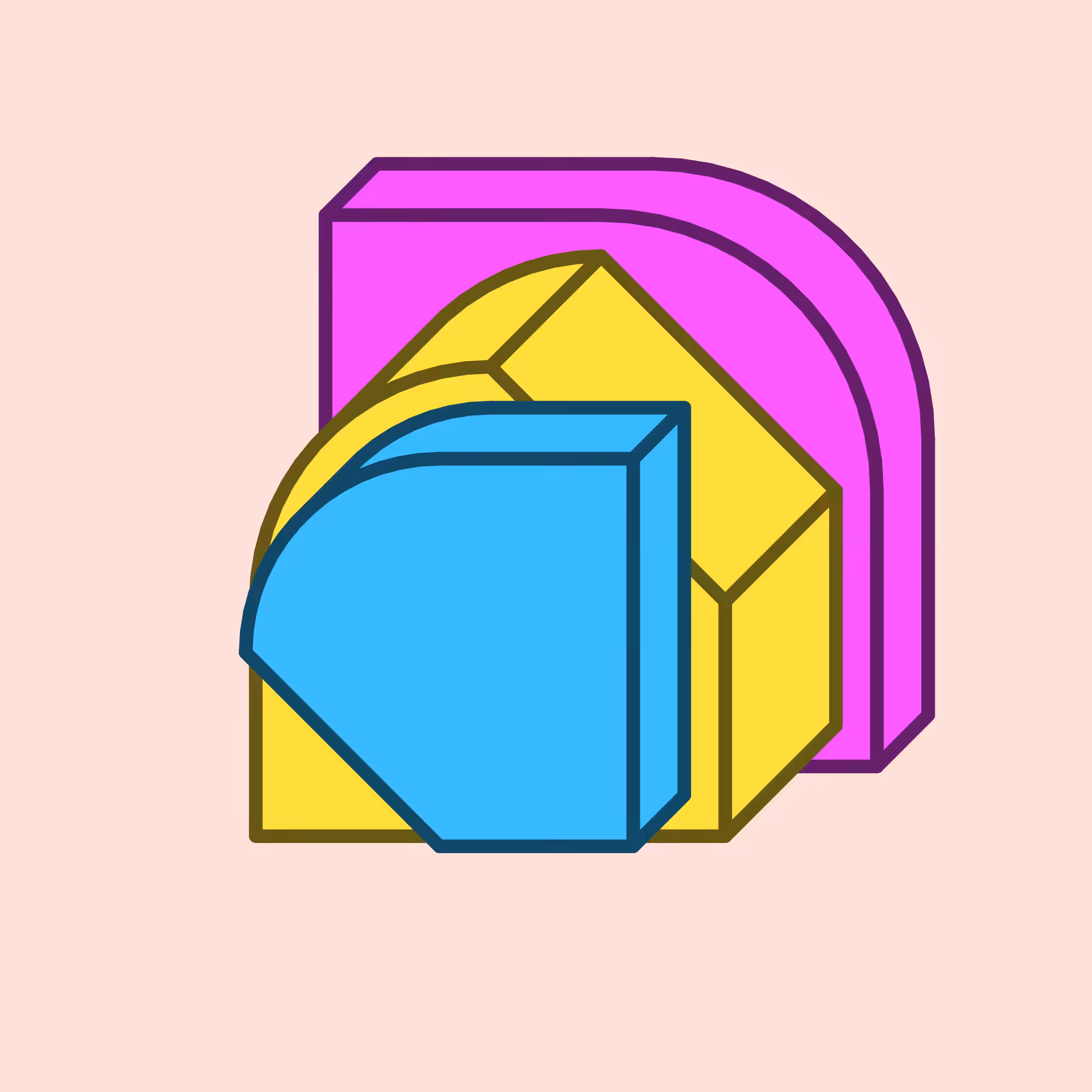 Calm shapes #1215