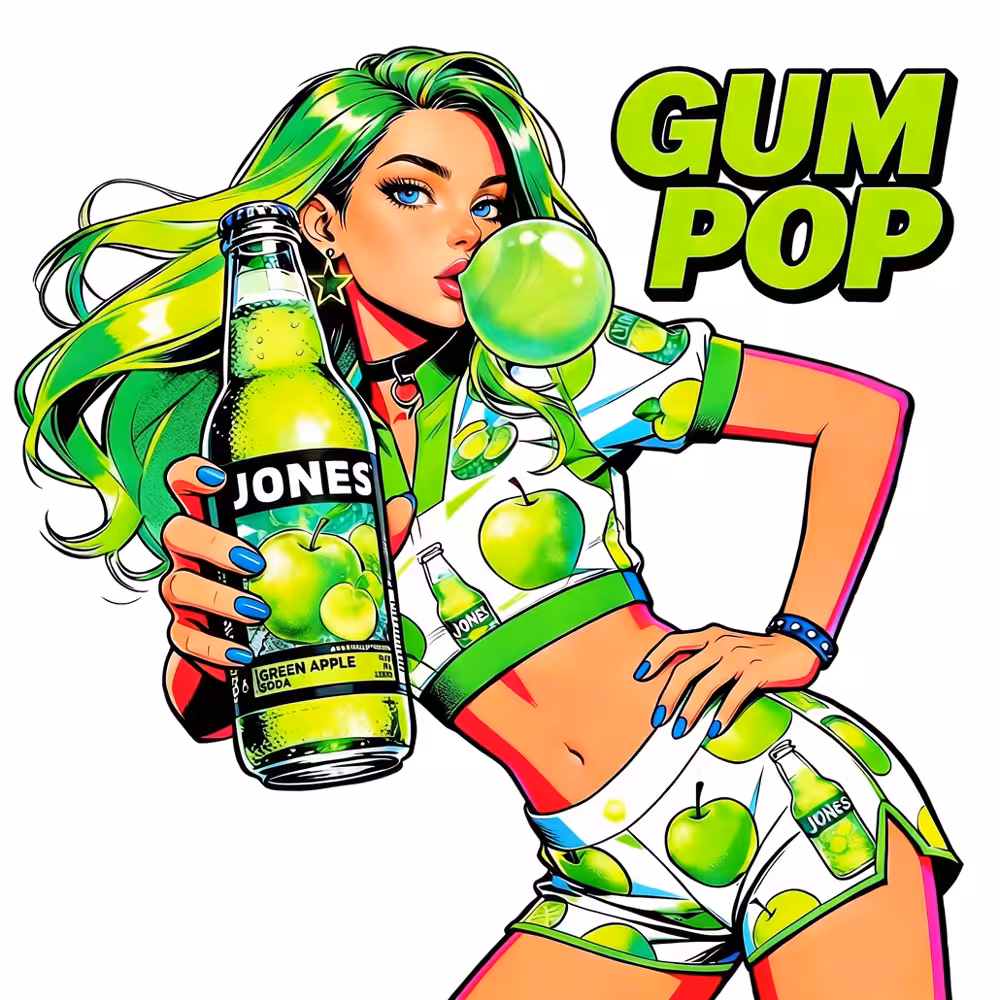 GUM POP - Sugar Rush Society: GUM POP 035 - Green Apple Pop Queen