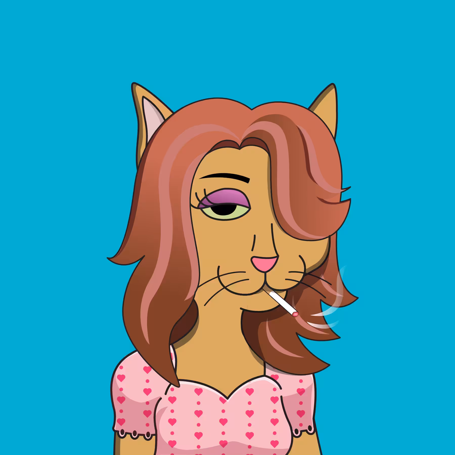 Girl Cats Club: Girl Cat #312