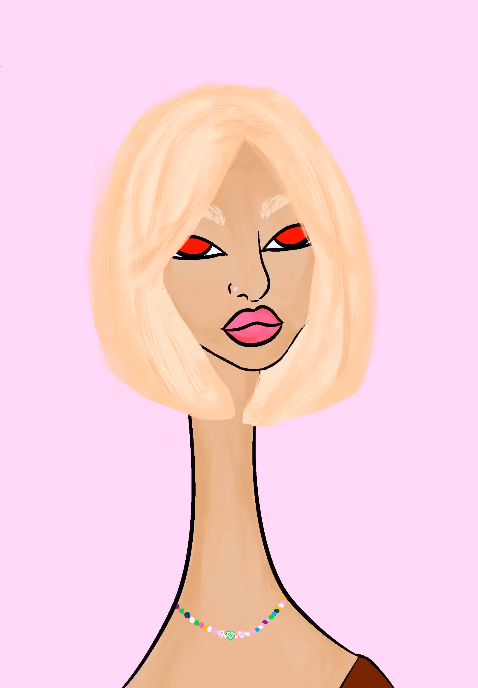 Long Neckie Ladies: Long Neckie Lady #196