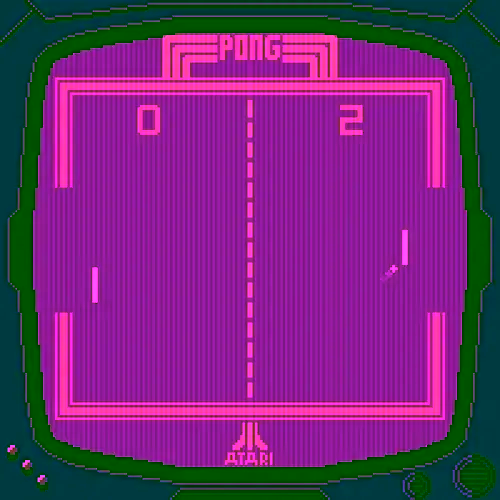 Pong 3 by Kldpxl
