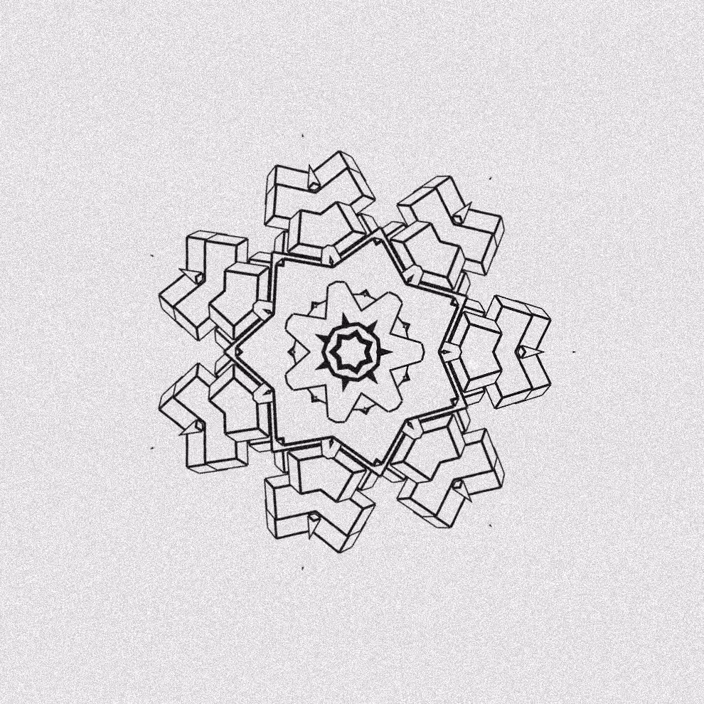 Monochrome Kaleido #188