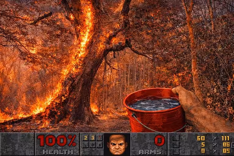Patagonia Fires as DOOM