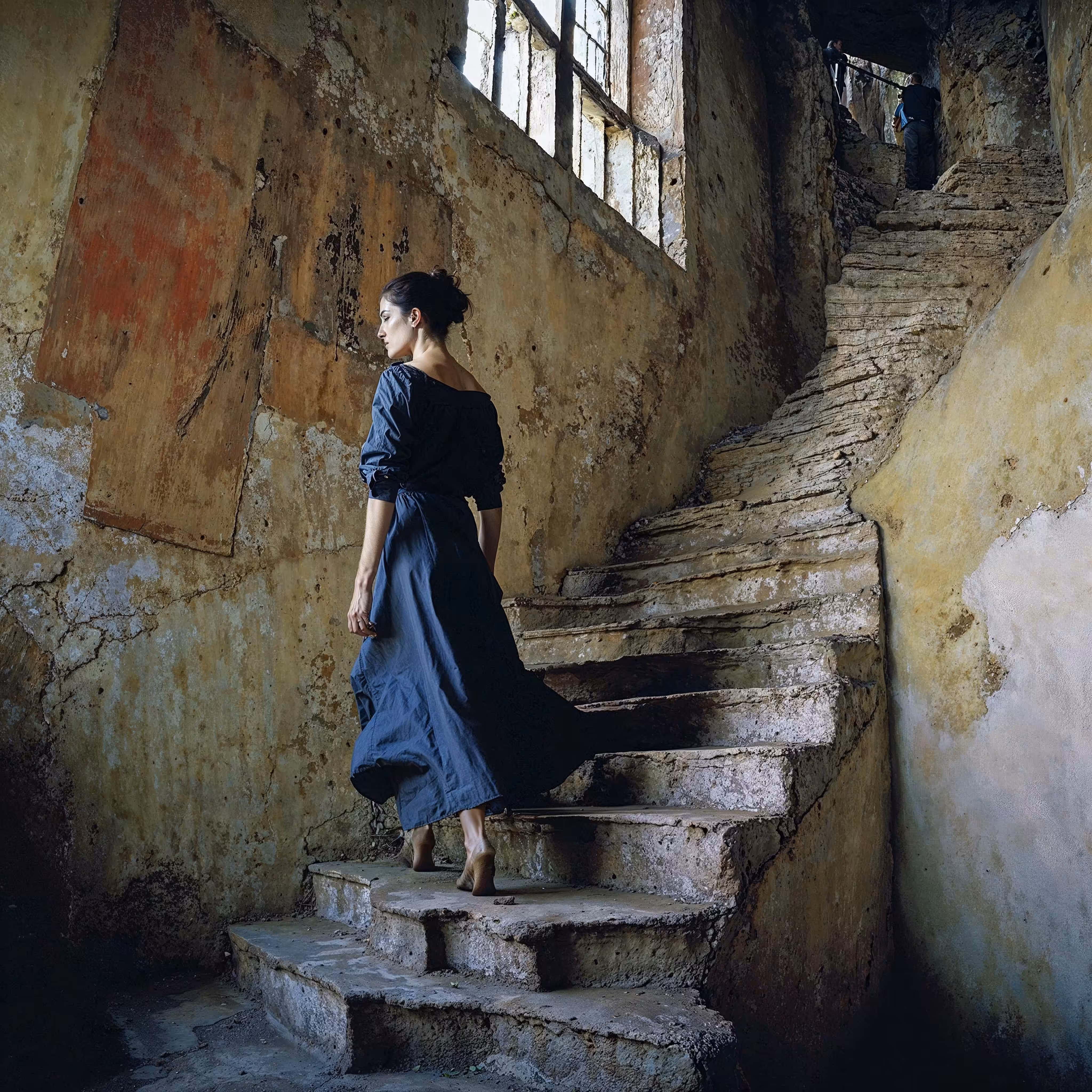 where the stairs are leaning dusk 'till dawn
