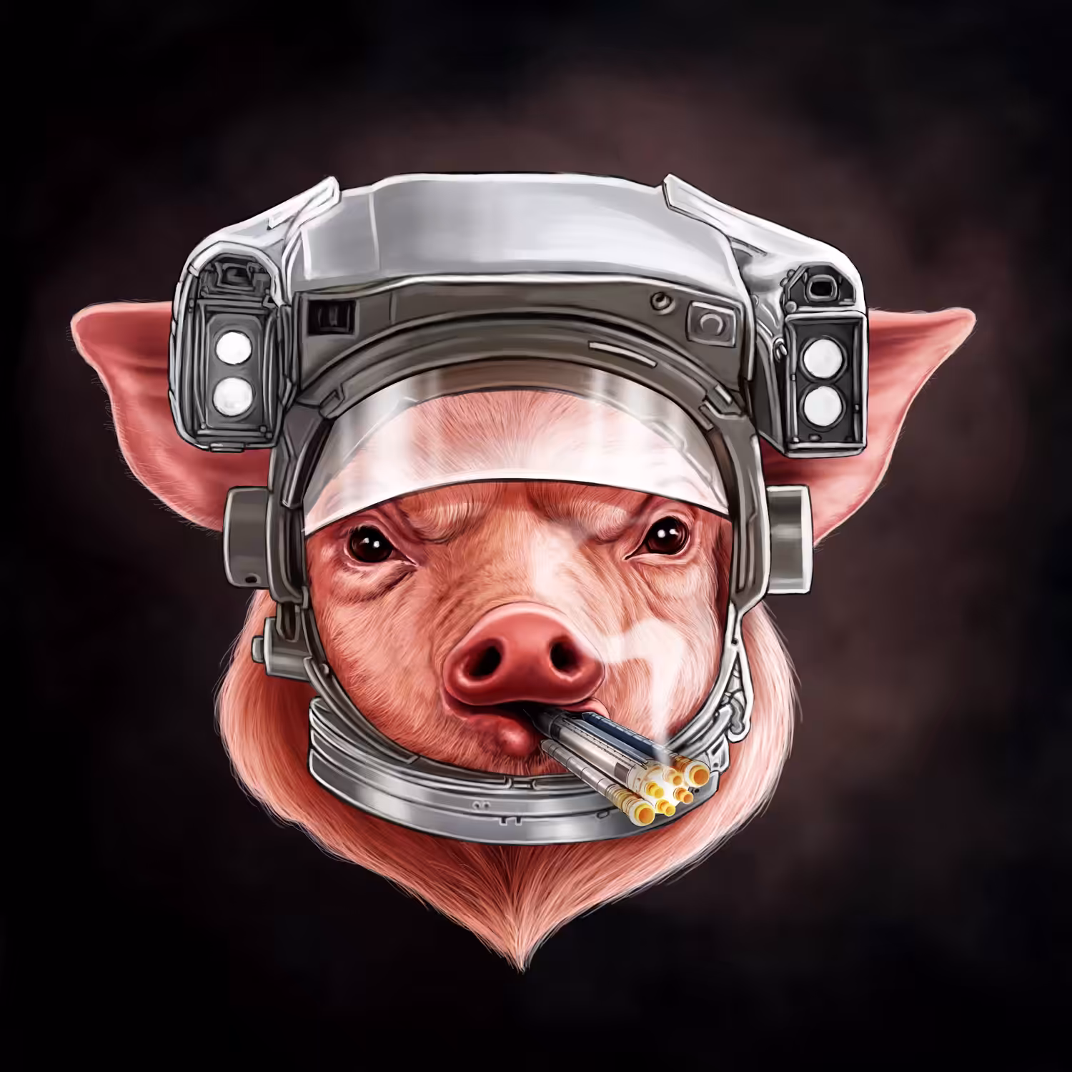 Astronaut Pig#035