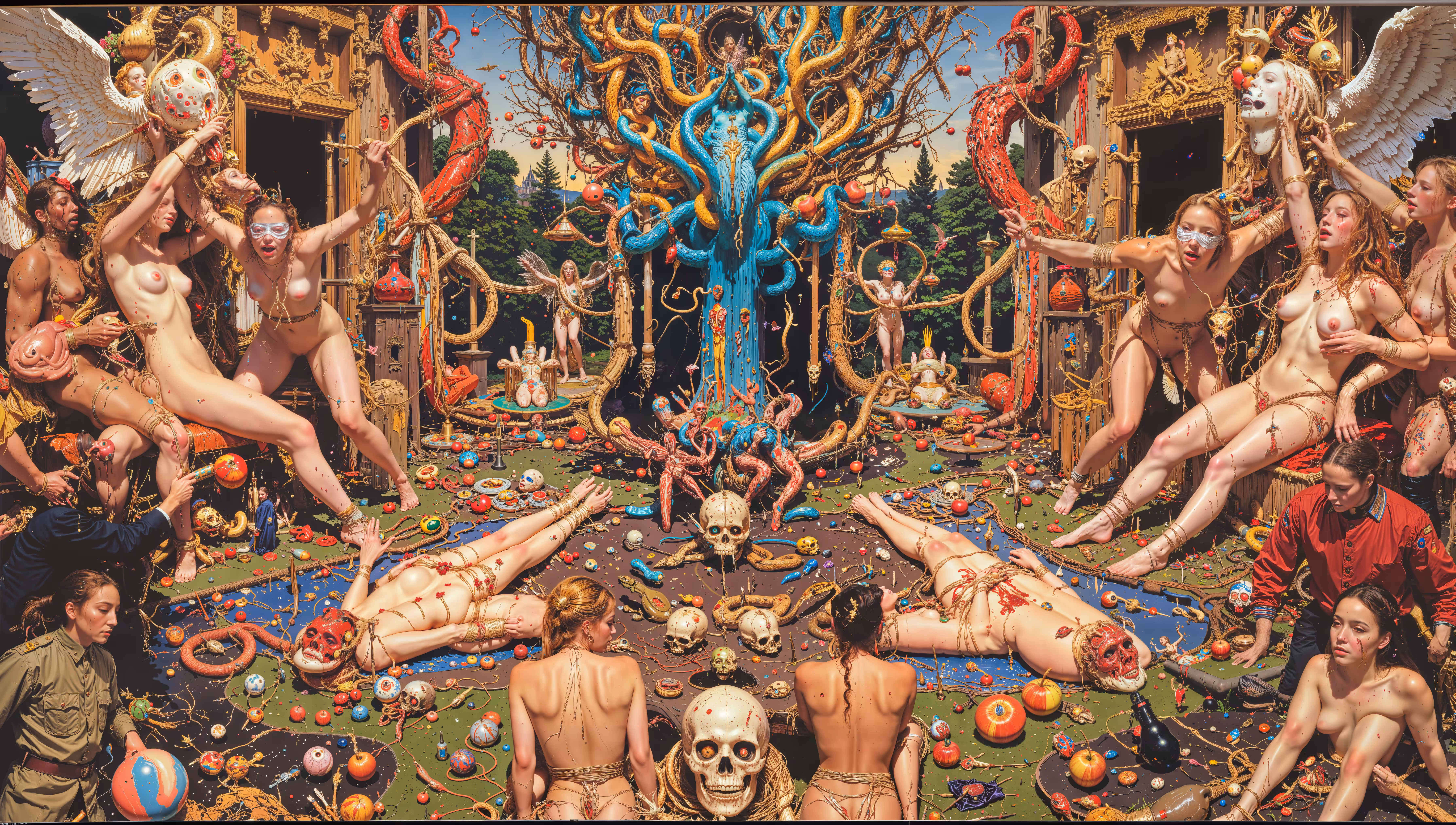 Worship of the Blue Light False Idol God