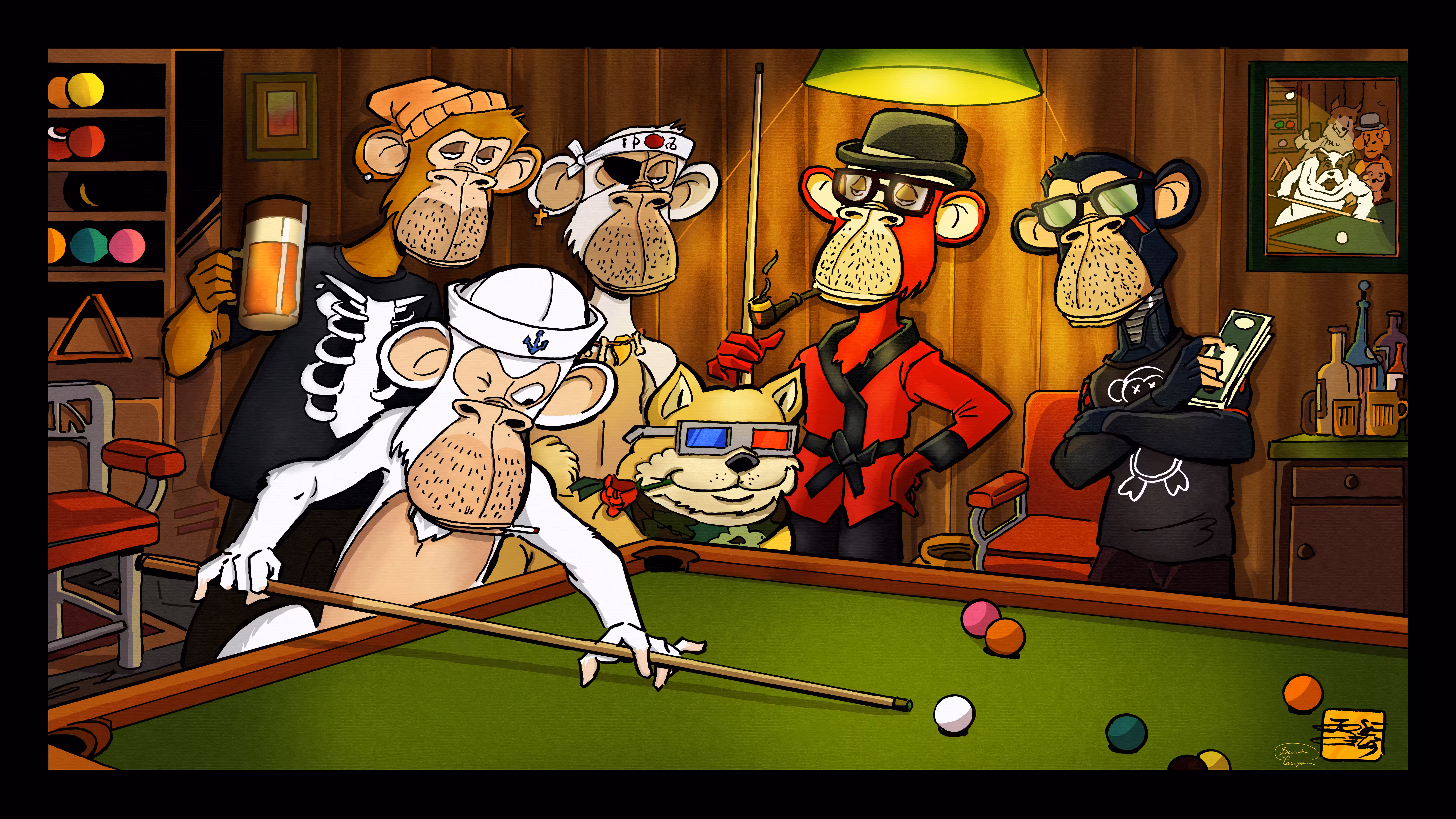 A Boring Game Of Billiards