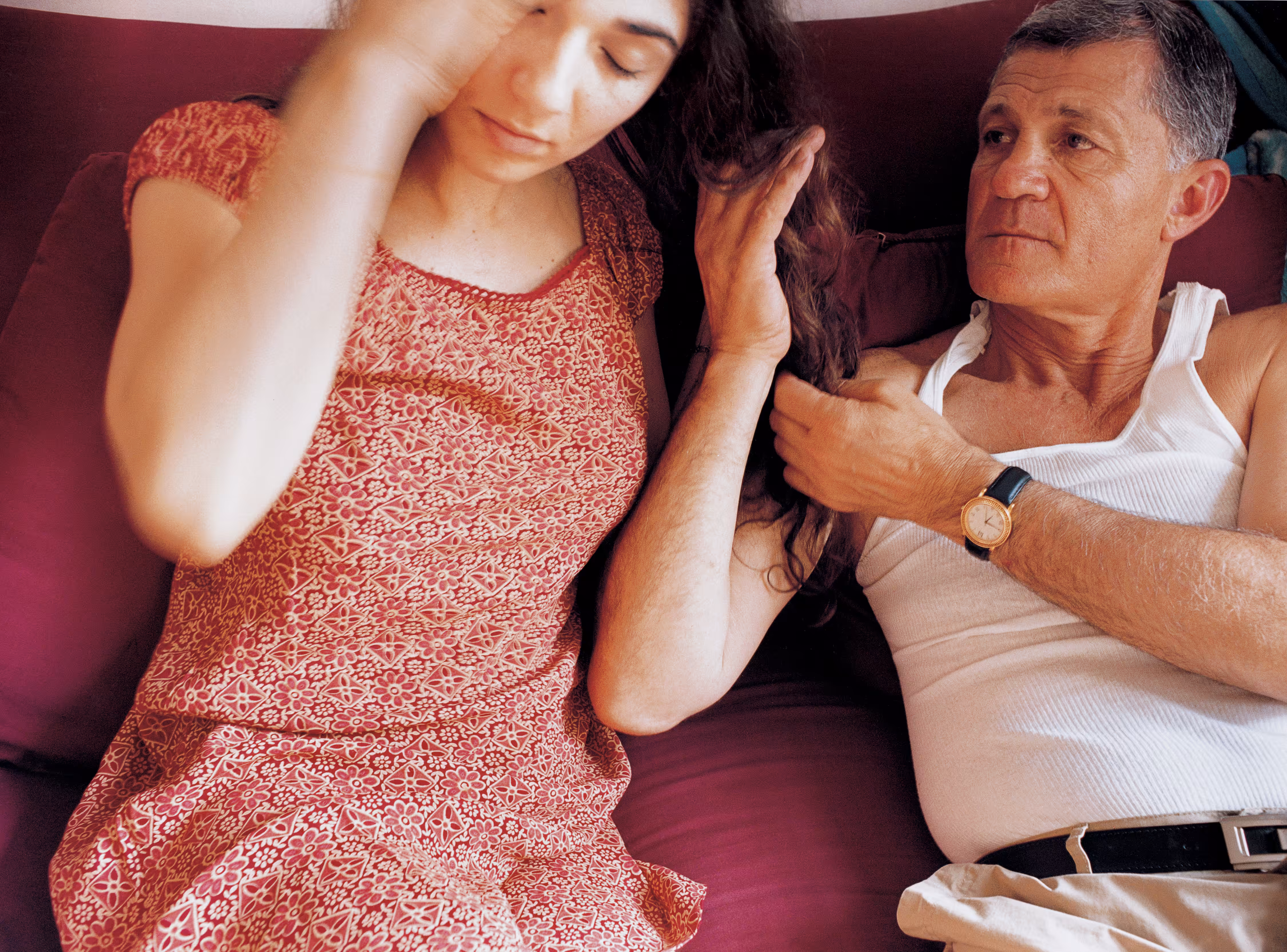 Closer - Father touches my hair, 2001