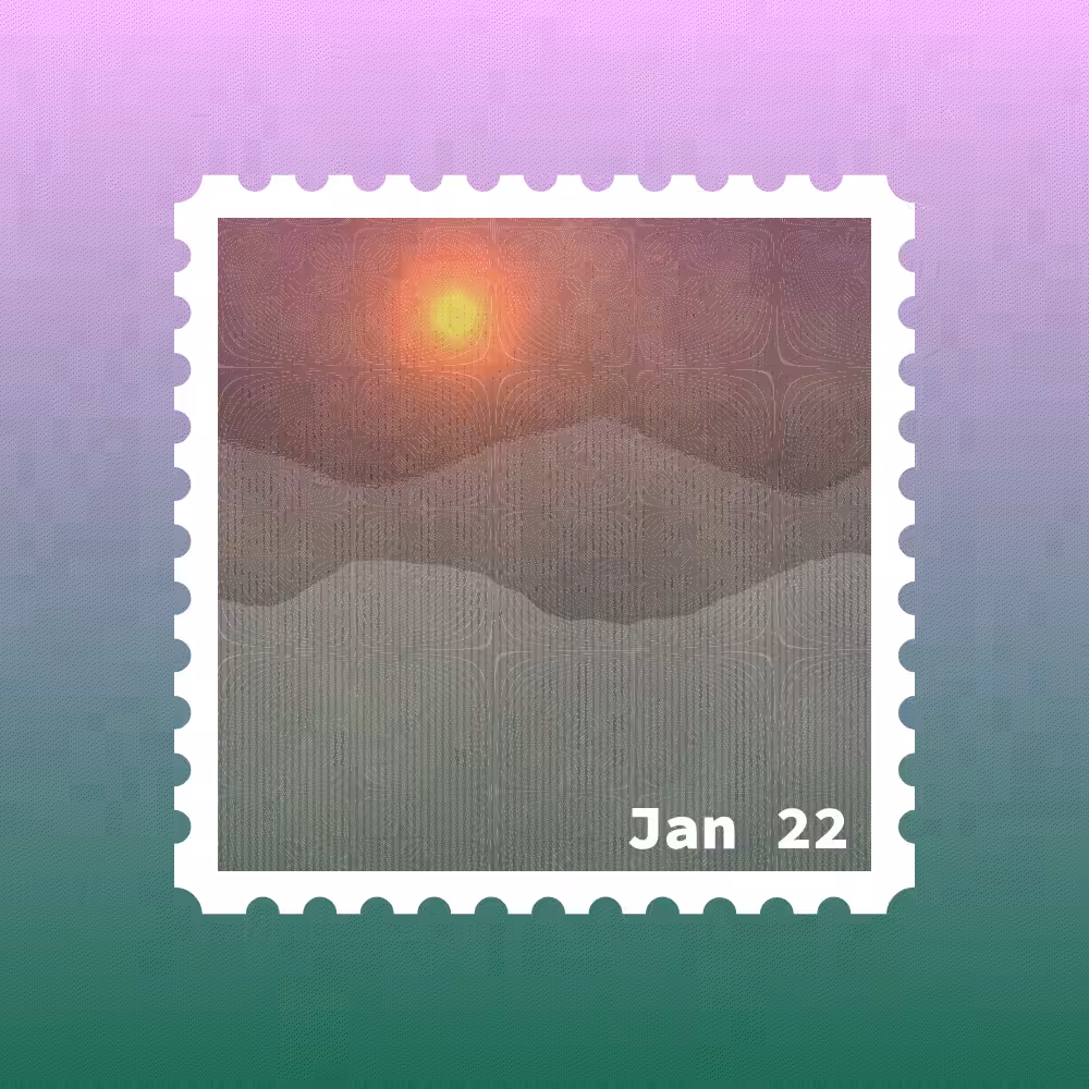 January 2022 stamp #15