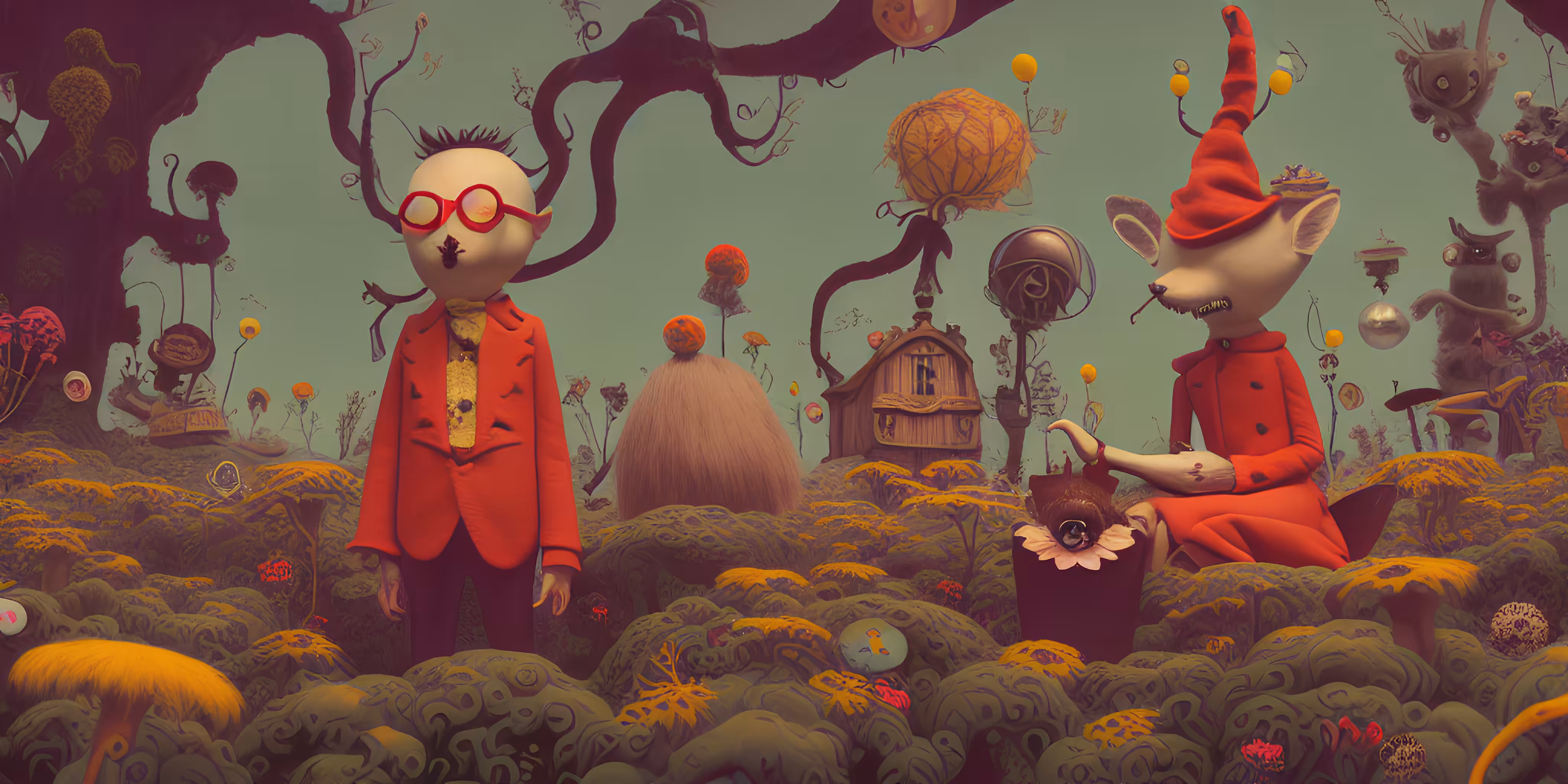The Wizard of Curly Grove records Mr. Scientist's dream
