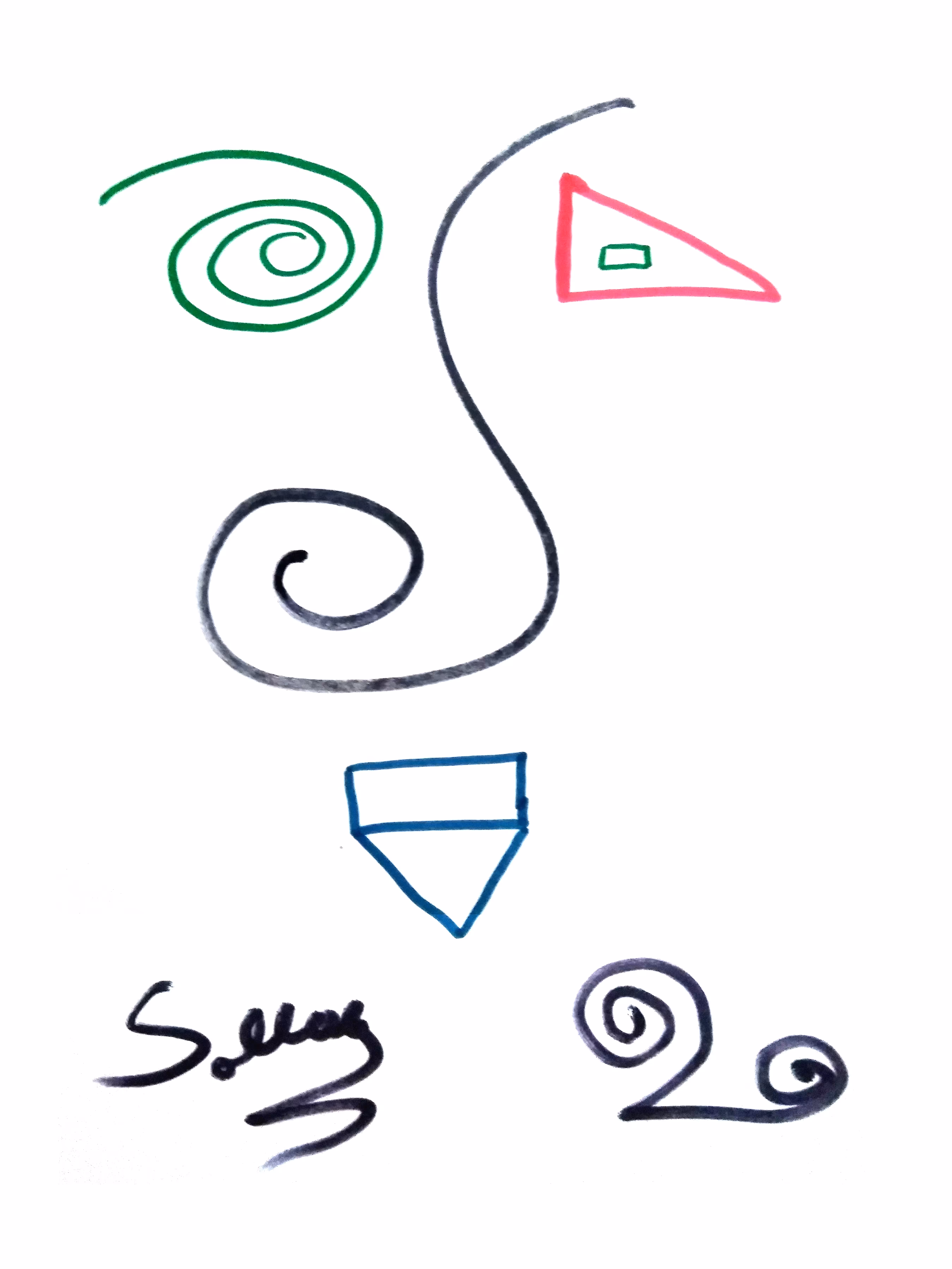 SOLLOG 1/1 NFT Triangle Face 2020