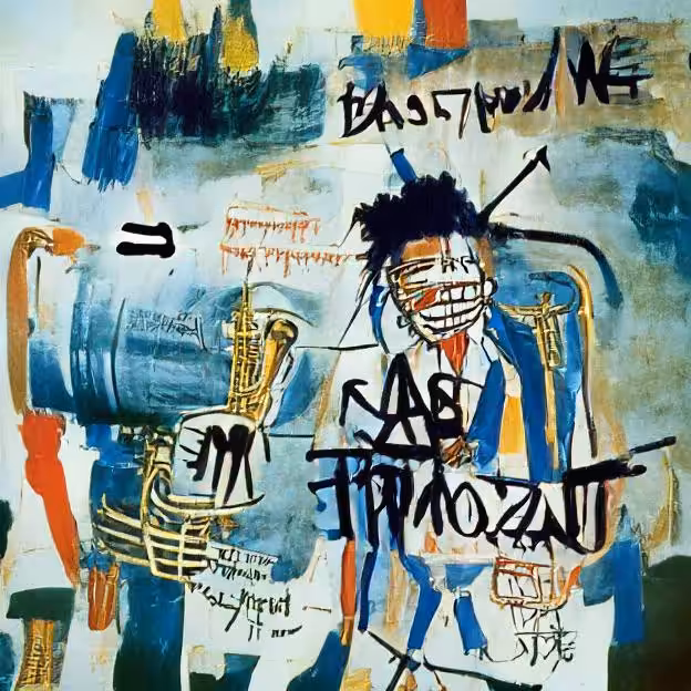 Basquiat plays jazz #01