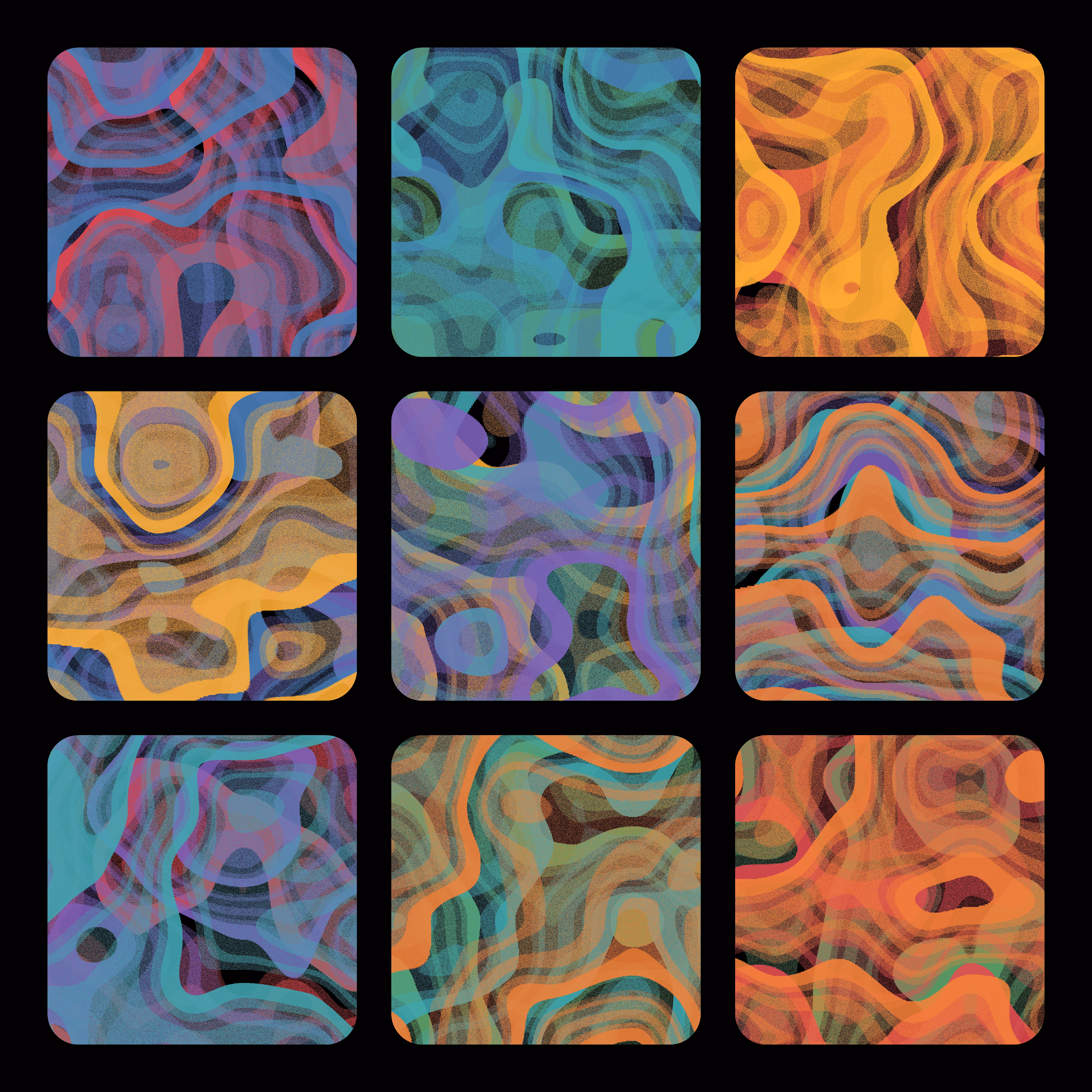 Marbled 3x3
