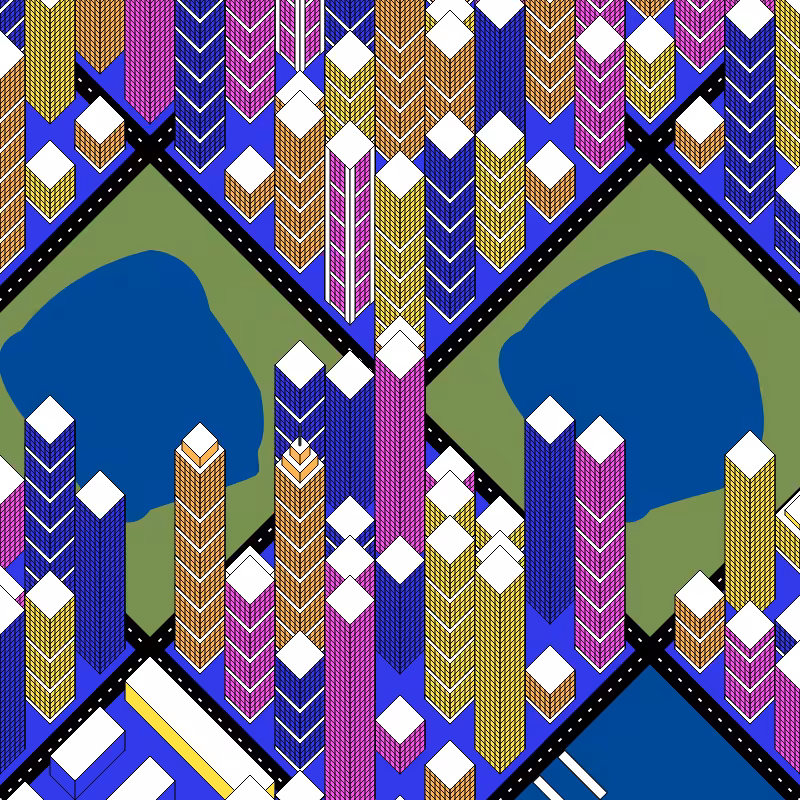 A City from Above #18