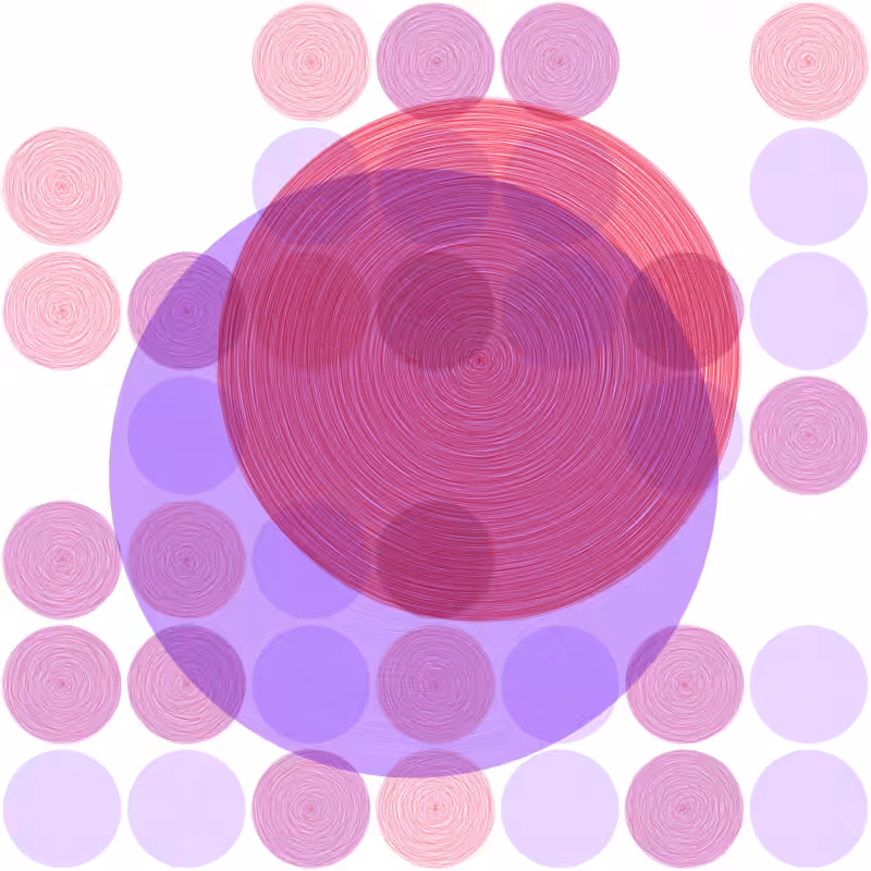 Brushed Circles #50
