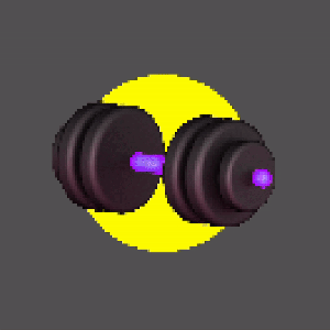 PIXEL DUMBBELLS: PIXEL DUMBBELL #01