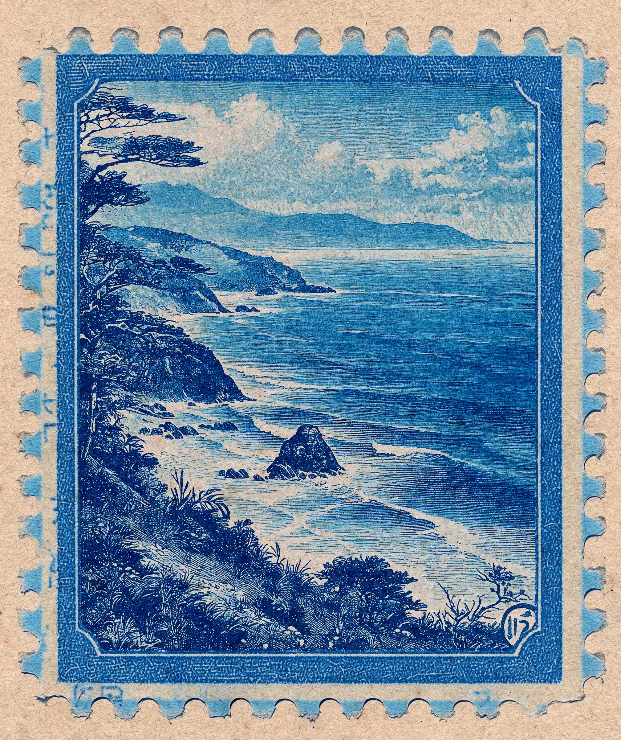 Coastage Stamp #35