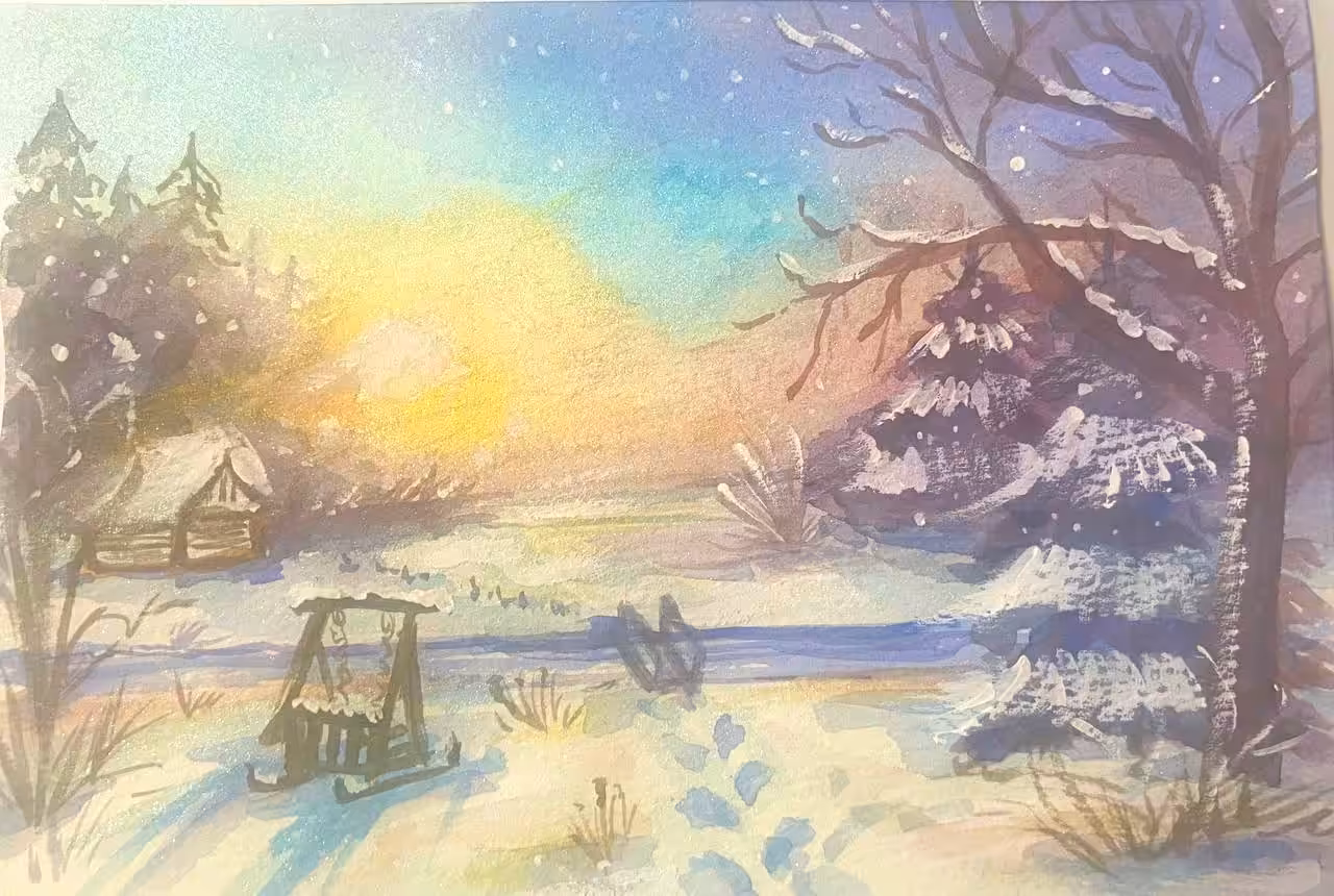 Winter card #6