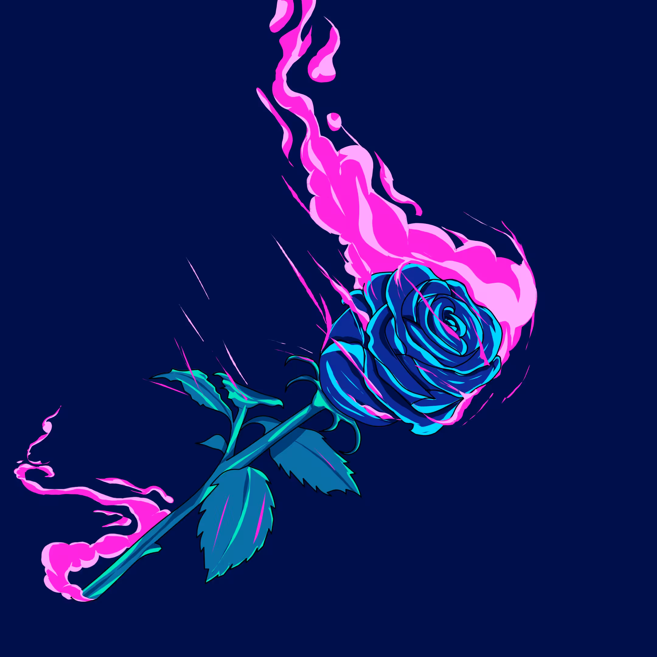 Love on fire