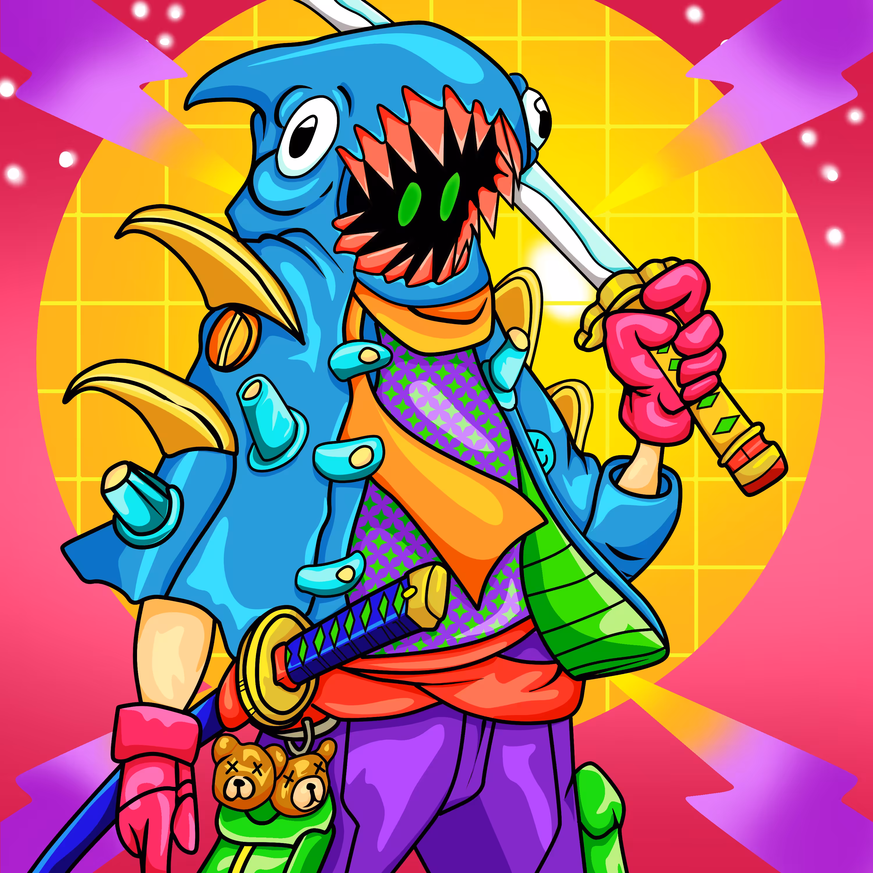 Shadow shark samurai 