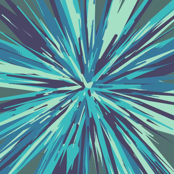drip flower painting #43