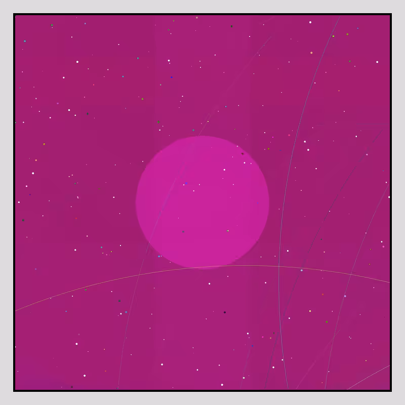 Color Field Starry B #32