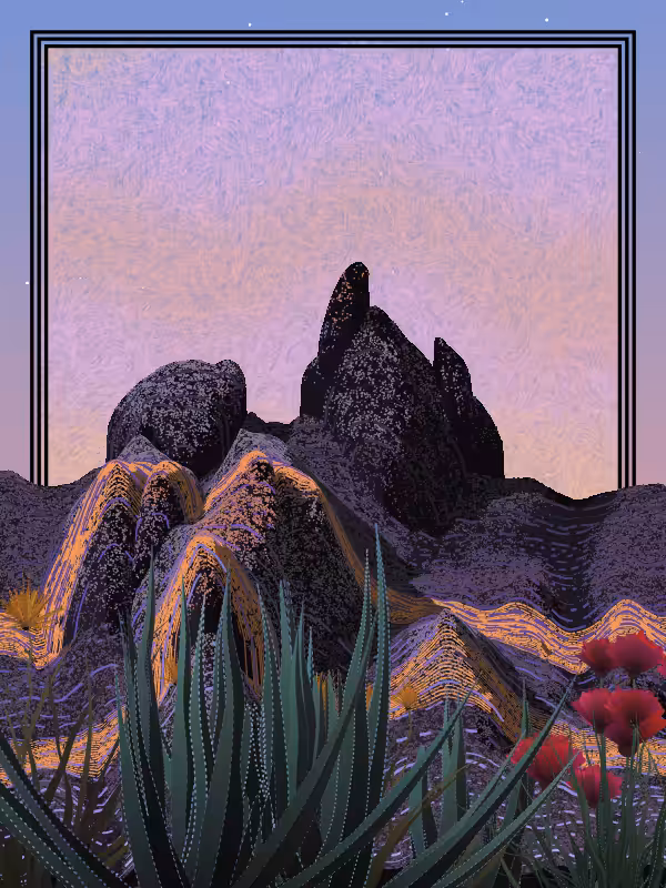 Desert Sun Rising #3