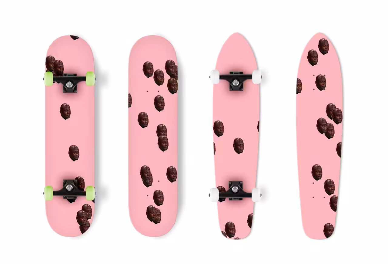 mj skateboard