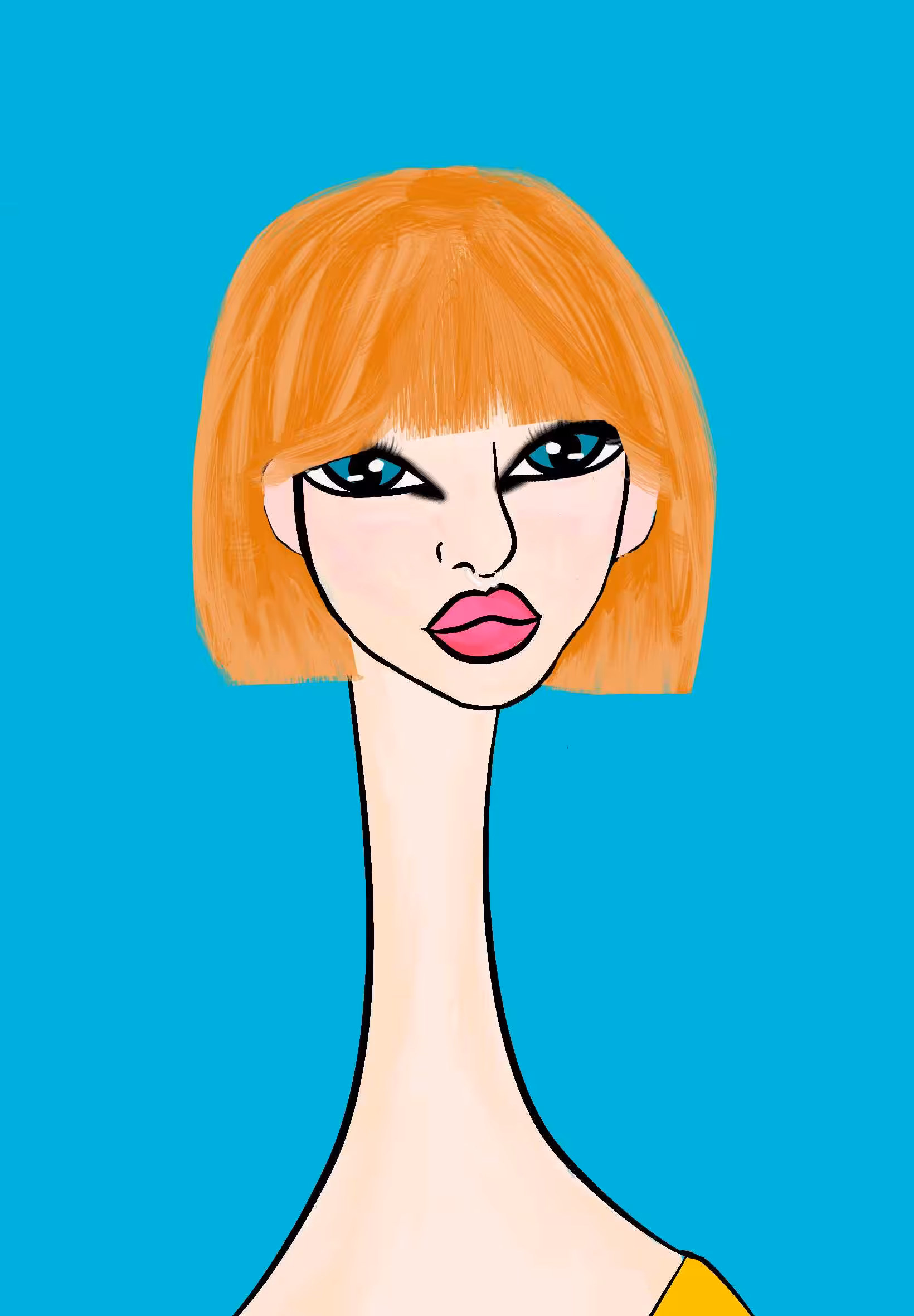 Long Neckie Ladies: Long Neckie Lady #482