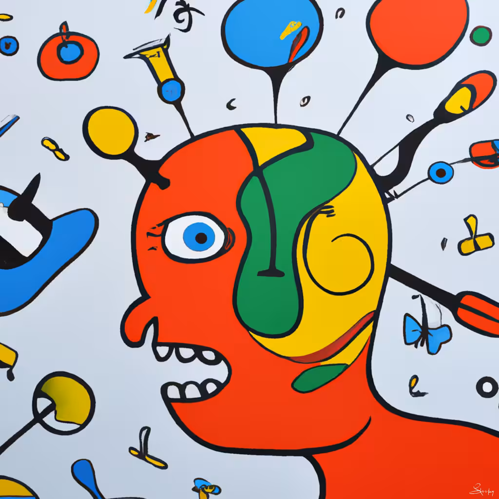 The Artist and his crazy mind...