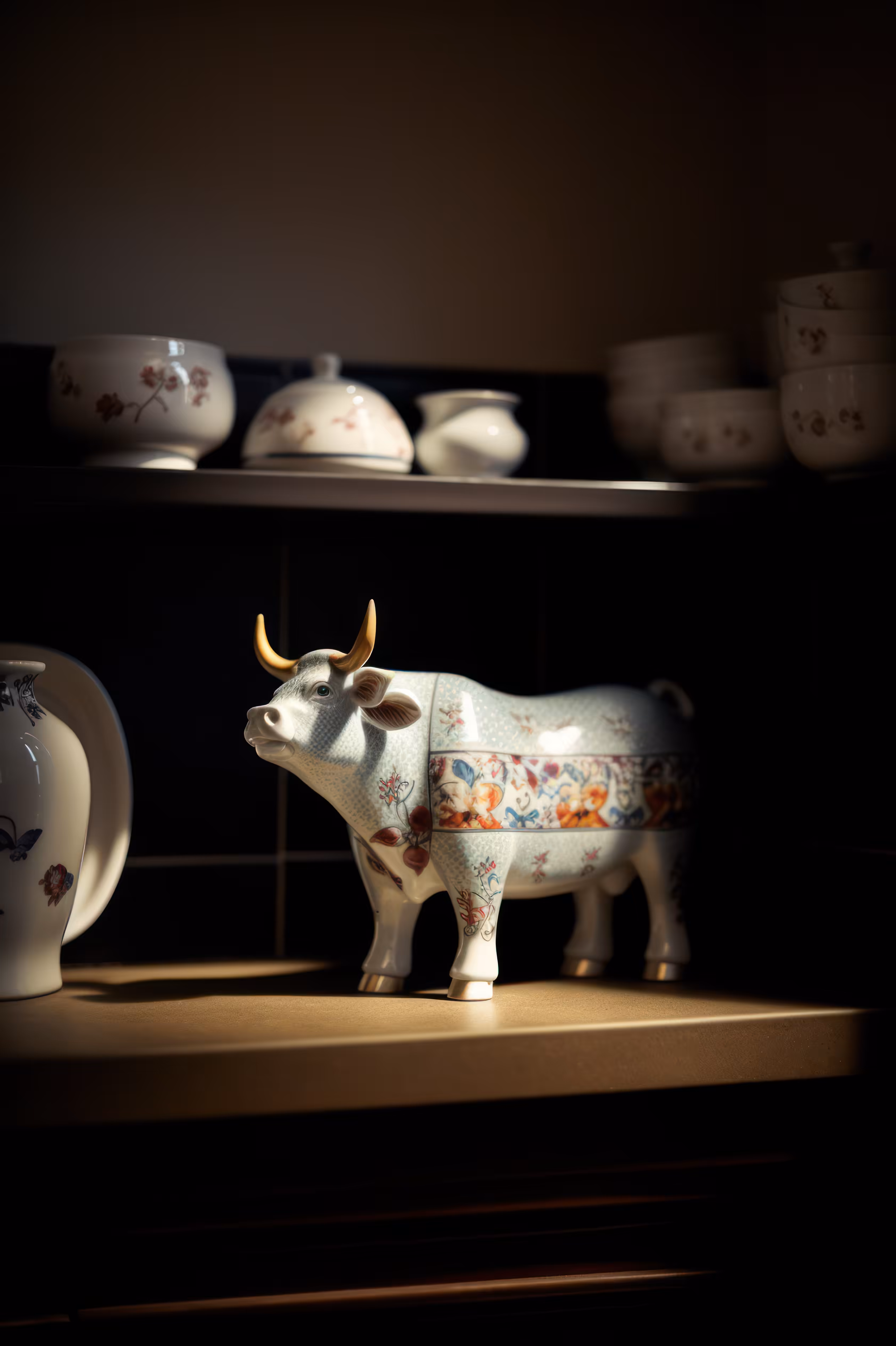 Porcelain Bull