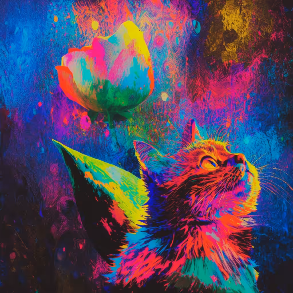 Chromatic cat