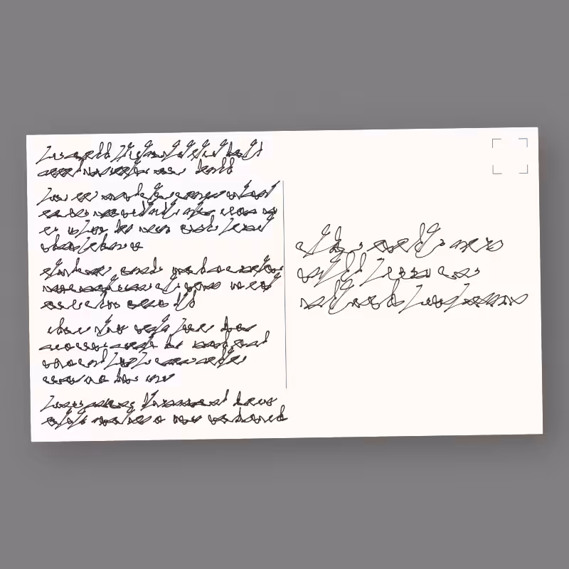 Unmailed Postcards #31