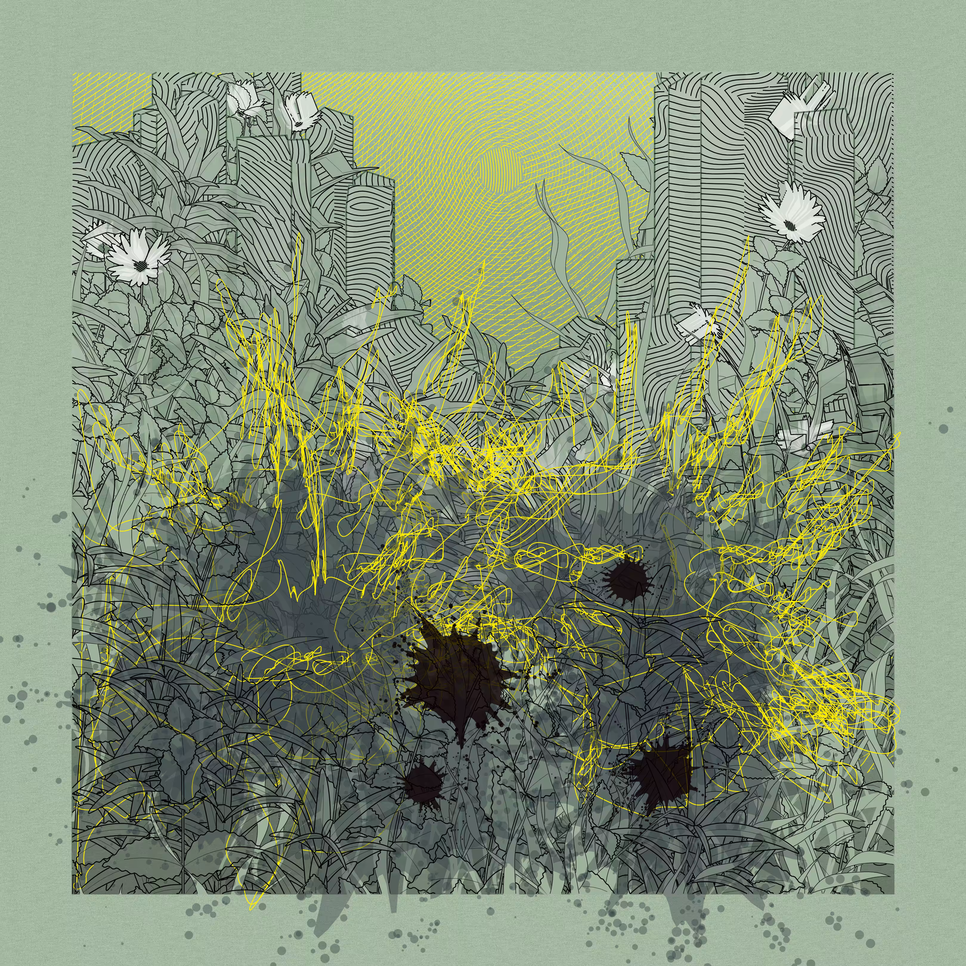 Landscape with Carbon Capture #1000