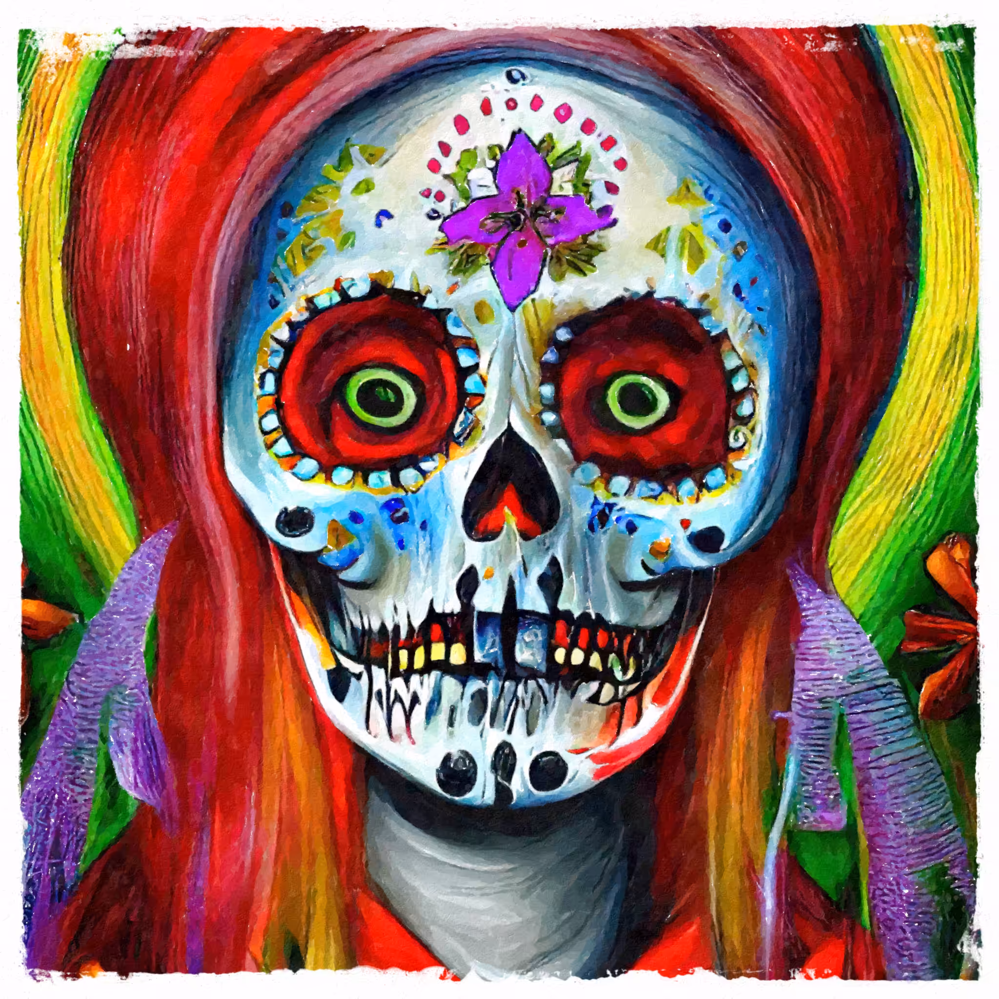 portrait mask #8