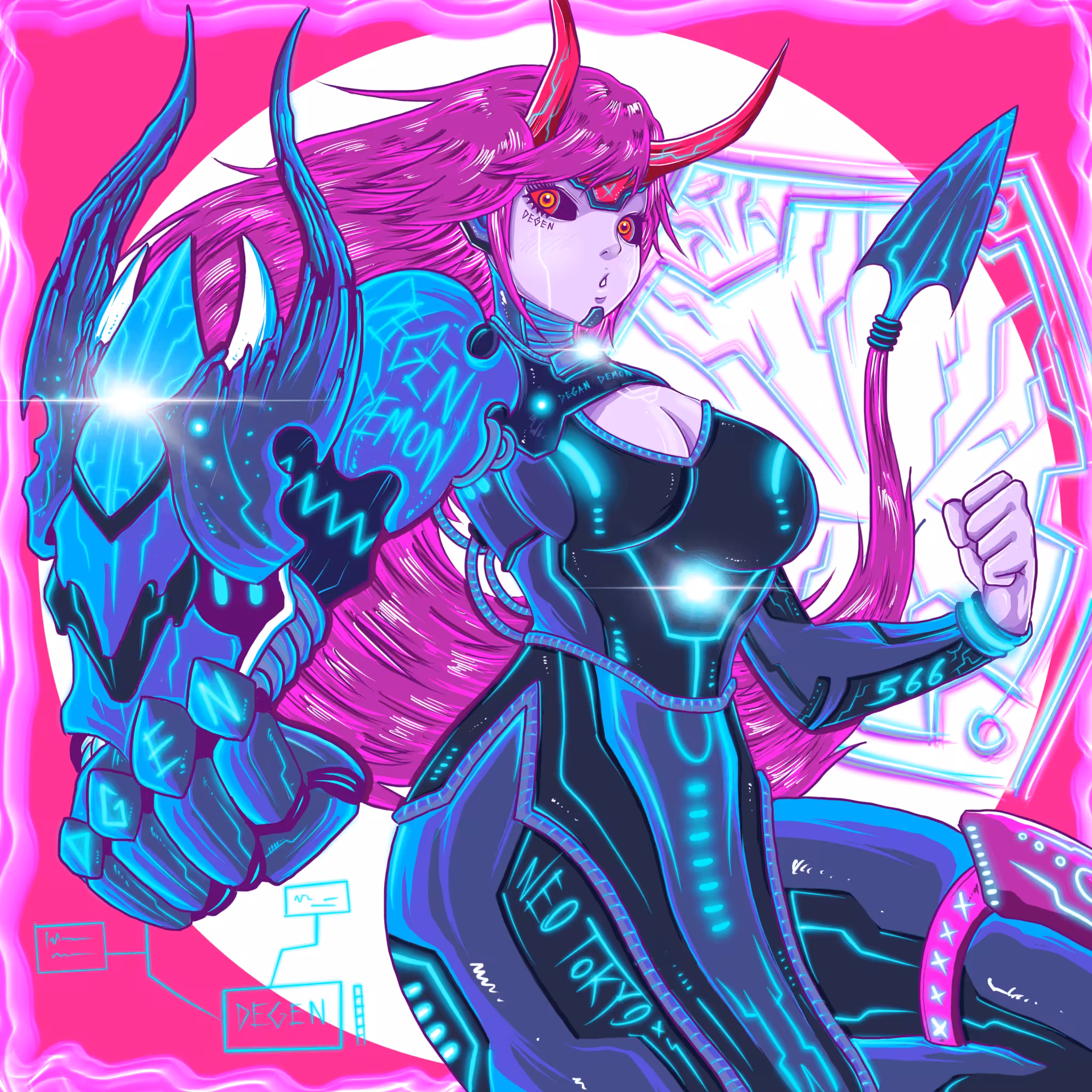Degen Demon of NeoTokyo