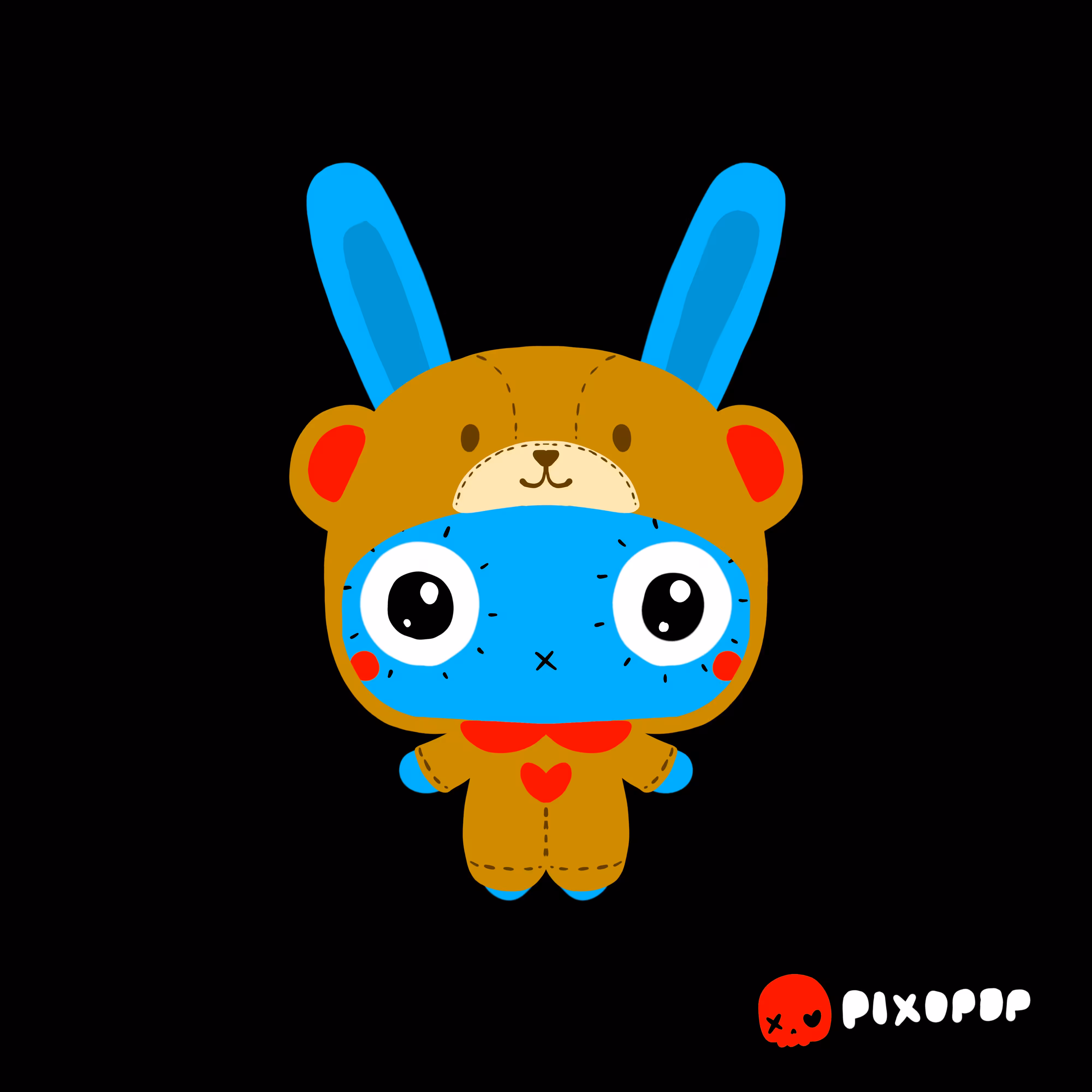 PIXOPOP CUTIES: Stitch Bunny #118
