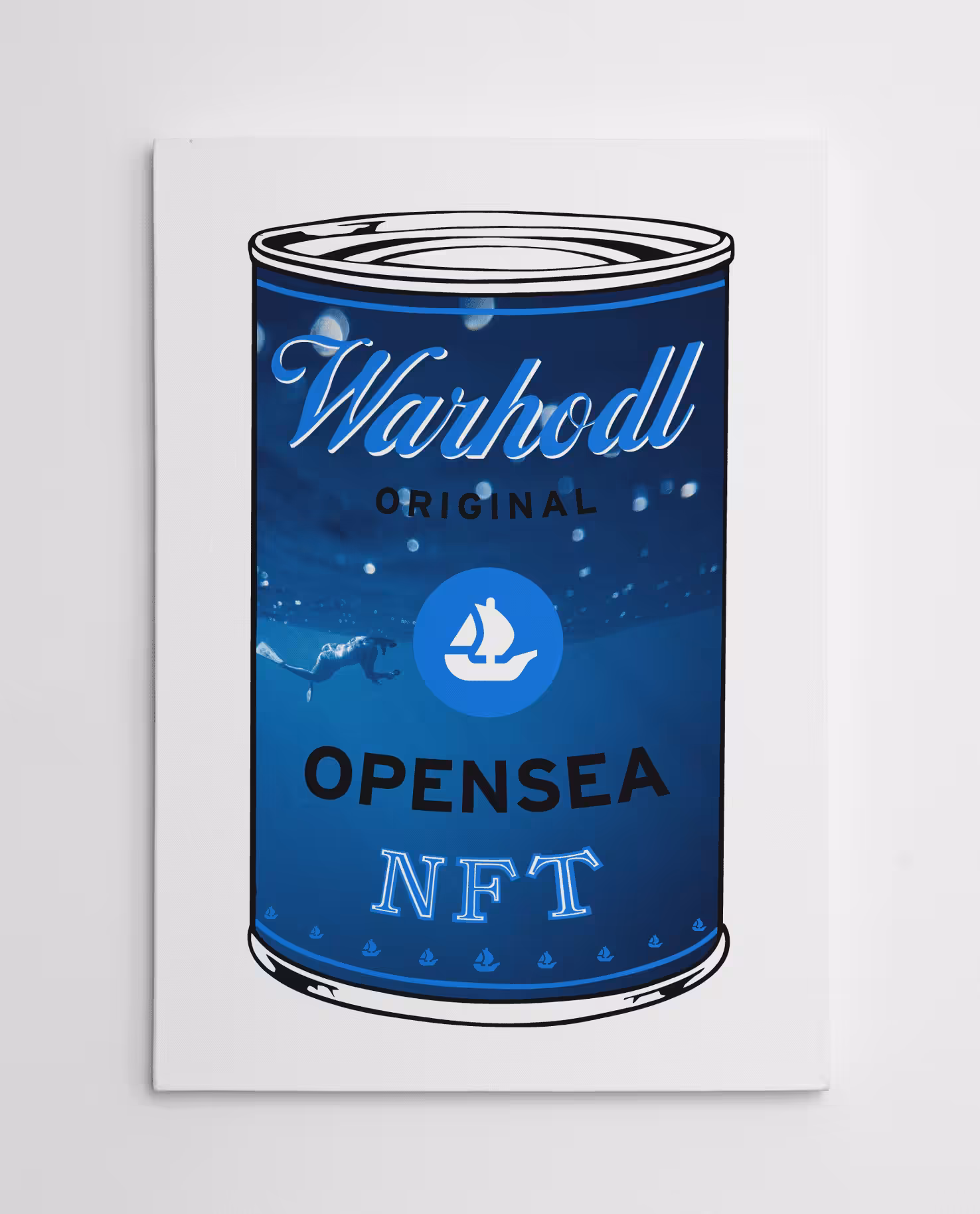 WARHODL Artist Proof "OPENSEA" Original Can