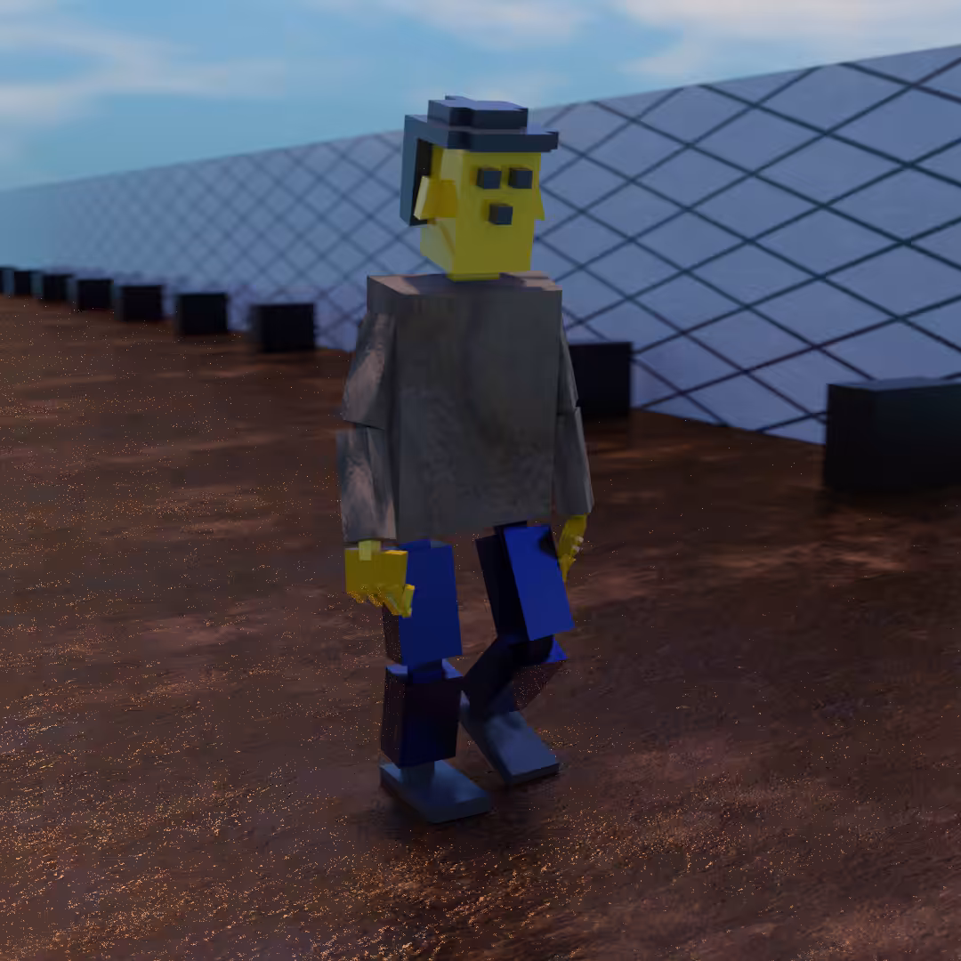 Voxel Walker Punk