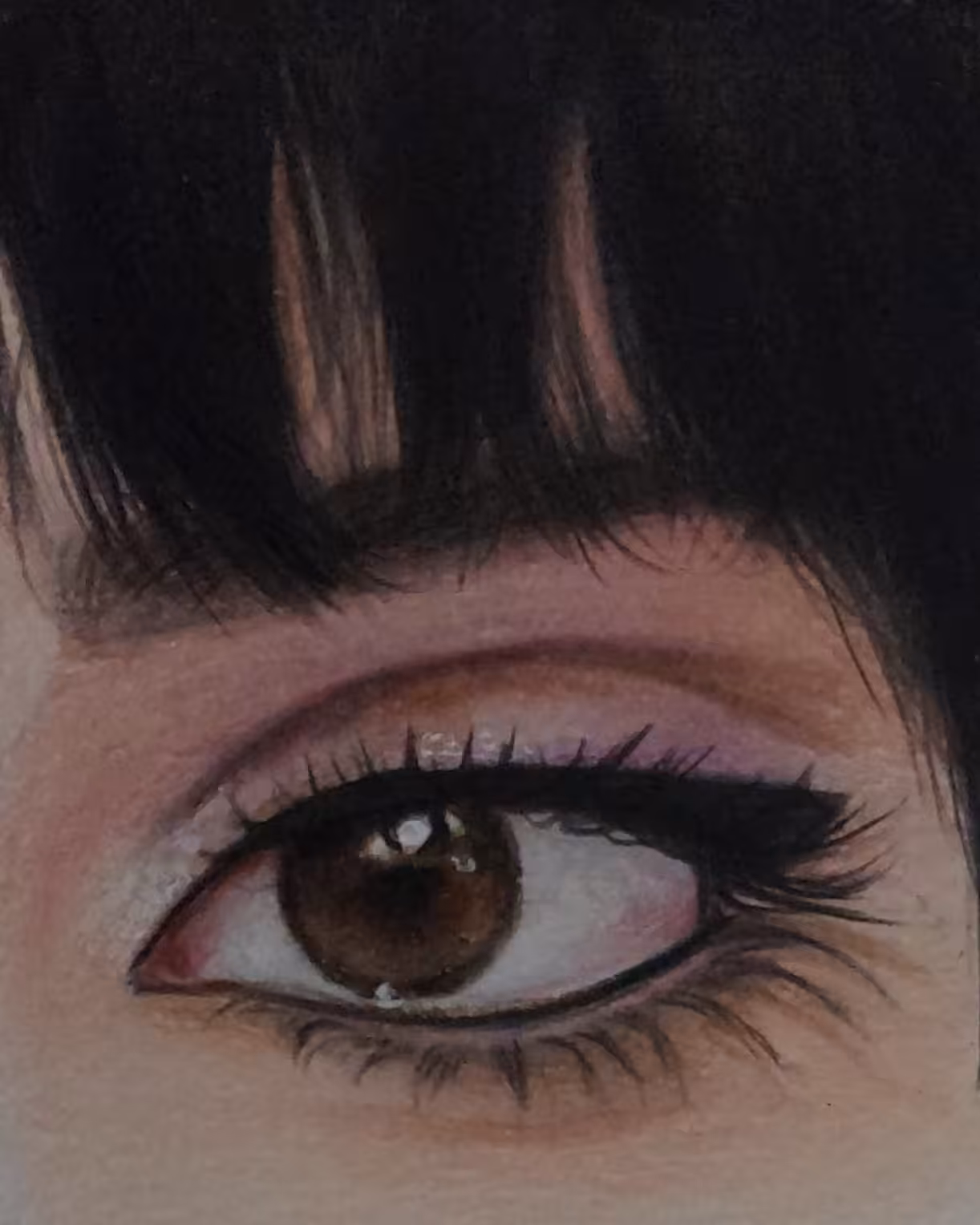 Whispers Behind Lashes