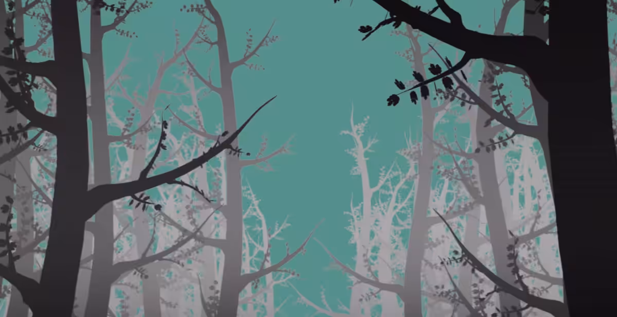 Into the night - animation with audio 