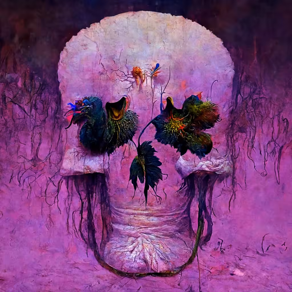 Skull, Magenta