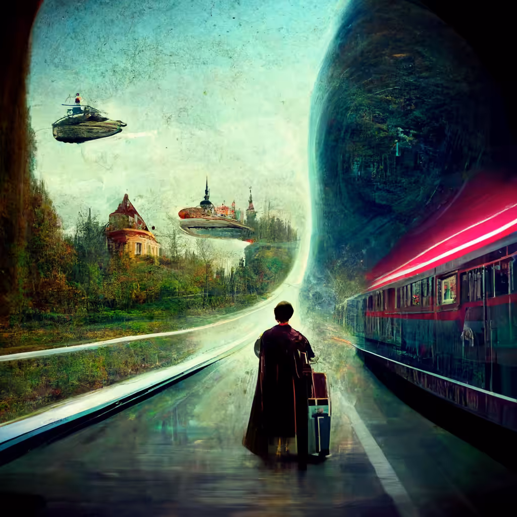The unexpected and fantastic time travel around itself