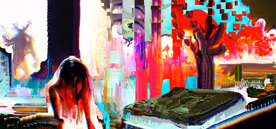 Glitch-Expressionism: Ambien Dreams (violence)