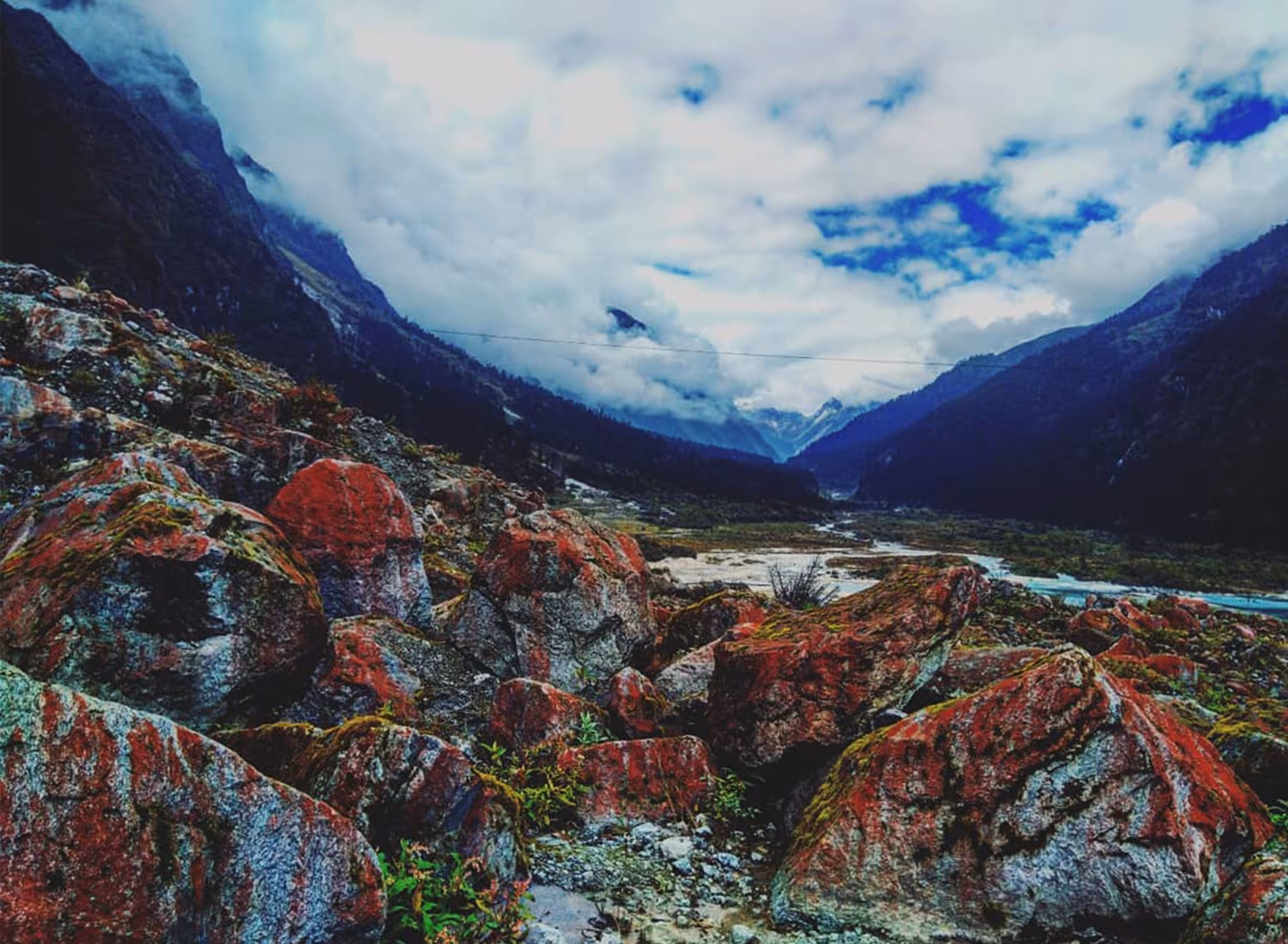 down in the valleys 