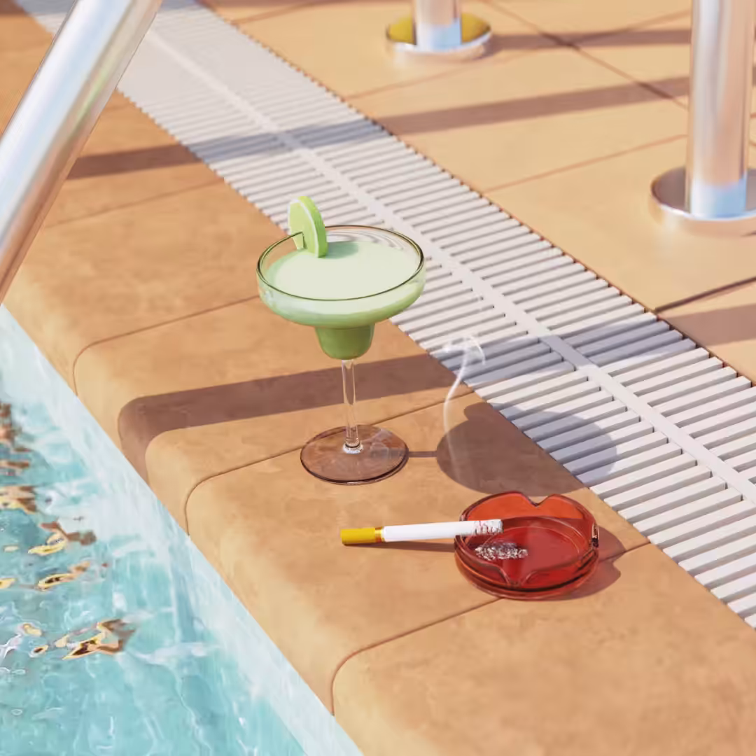 Poolside smokes